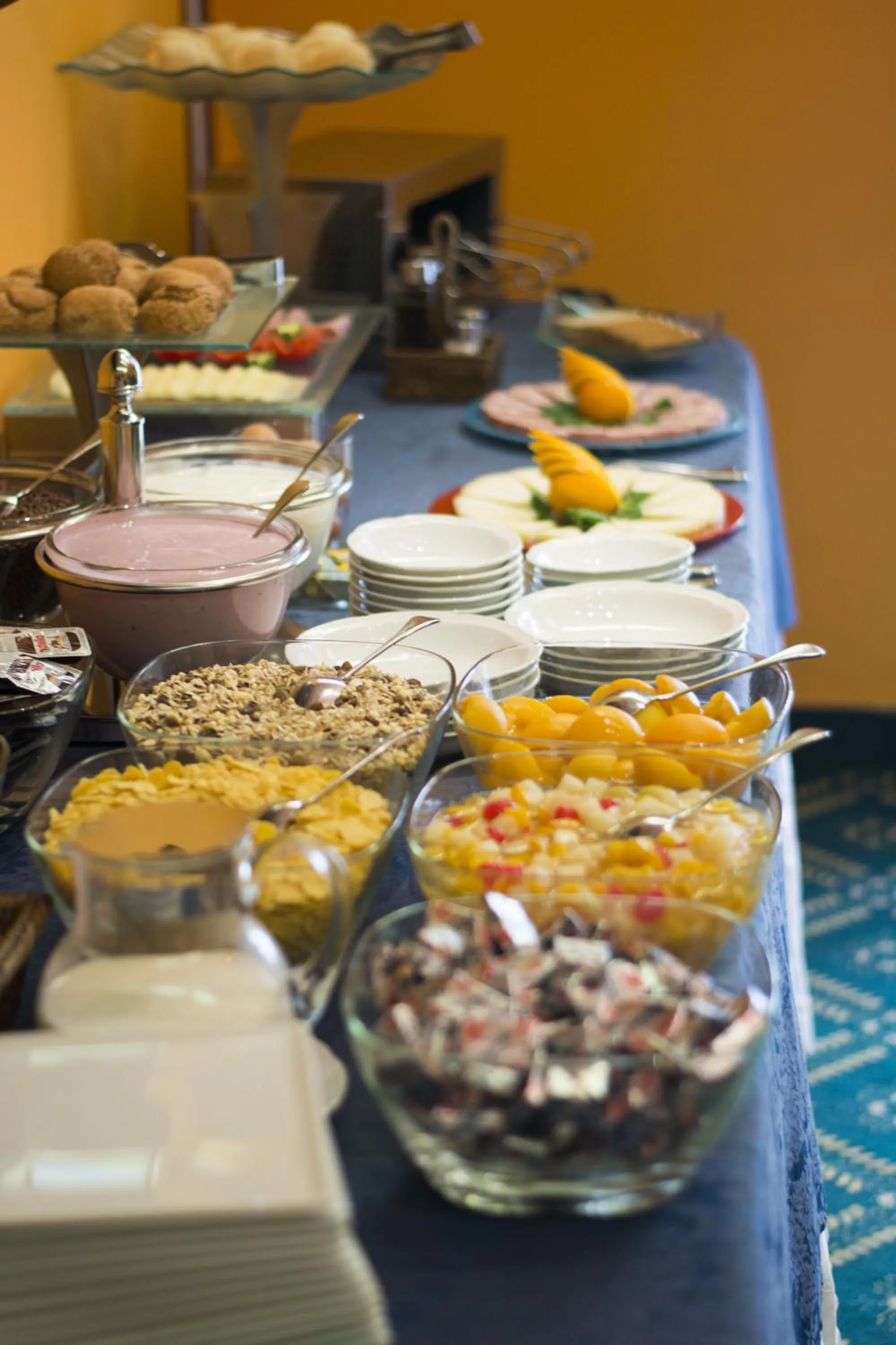Continental breakfast in Hotel Giglio