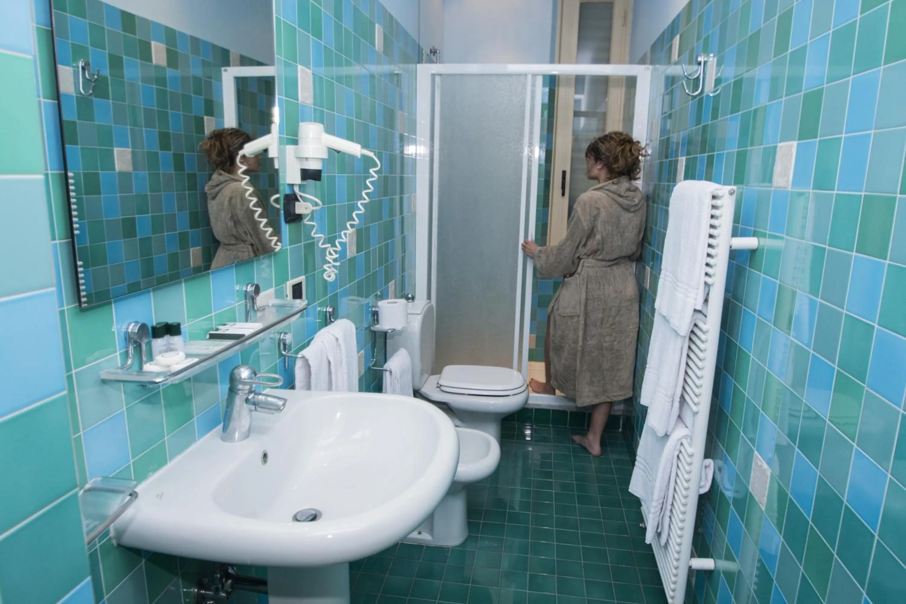 Shower in Hotel Giglio