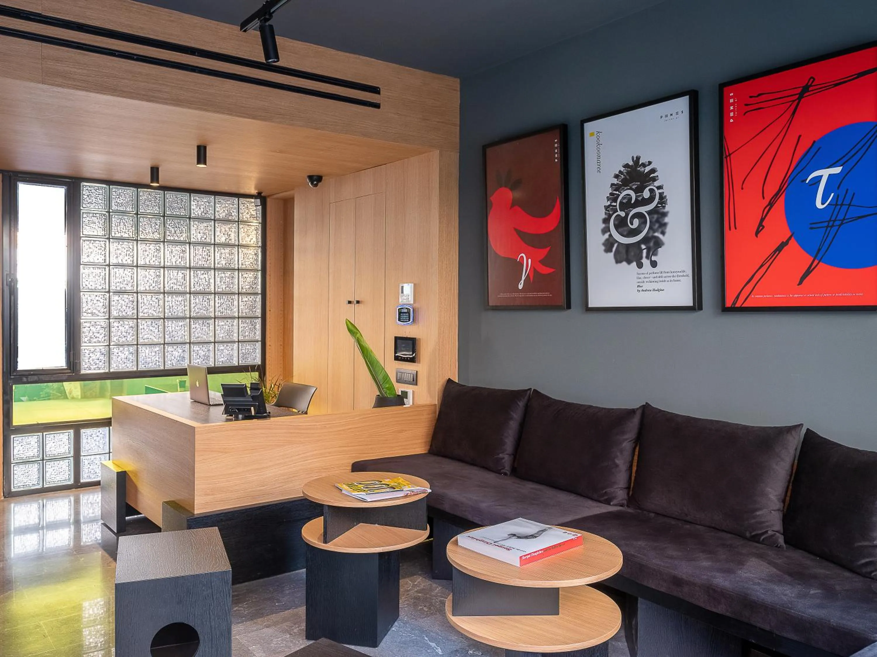 Lobby or reception in 3 Pines Design Living