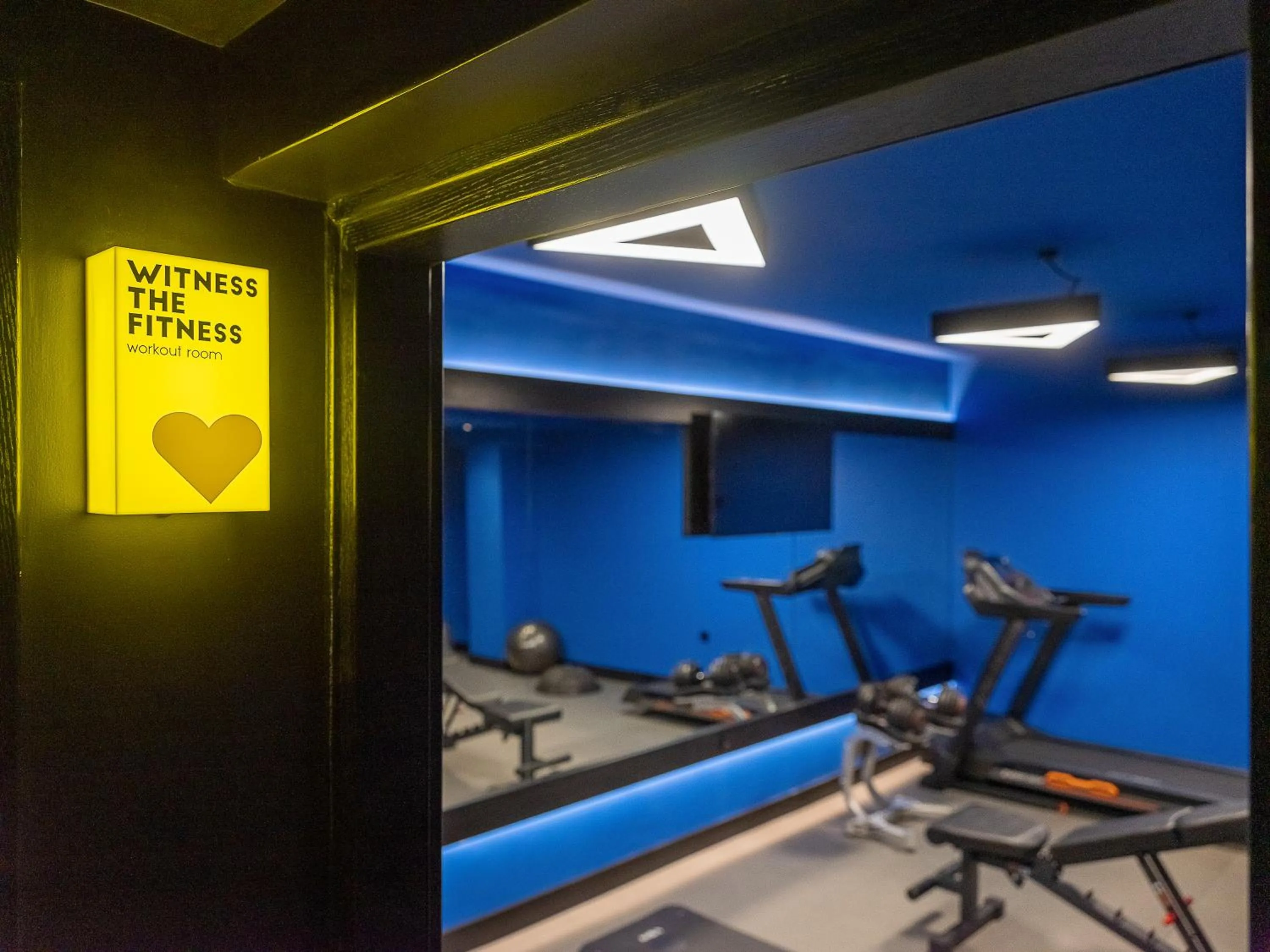 Fitness centre/facilities in 3 Pines Design Living