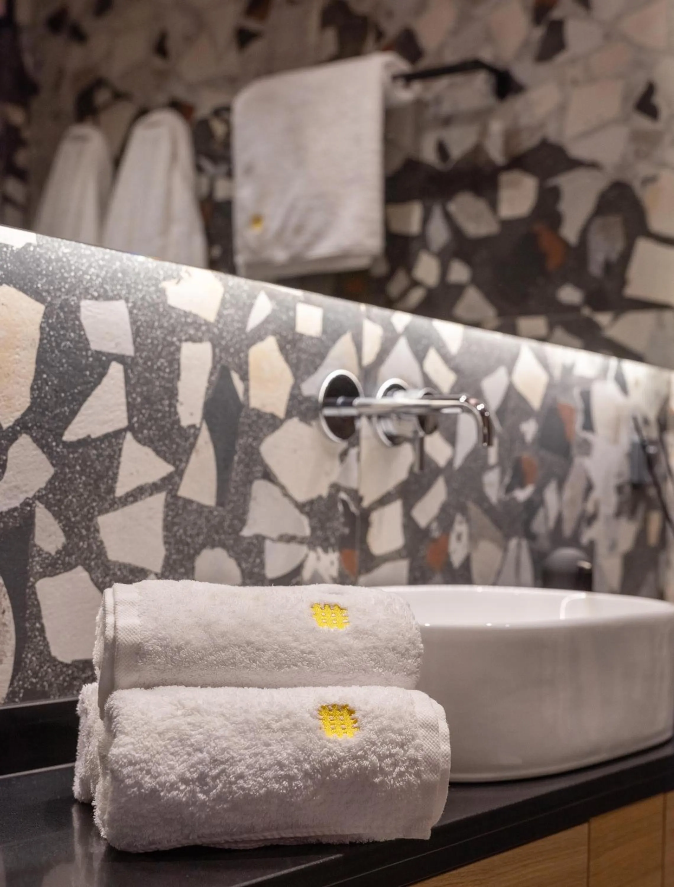 Bathroom in 3 Pines Design Living