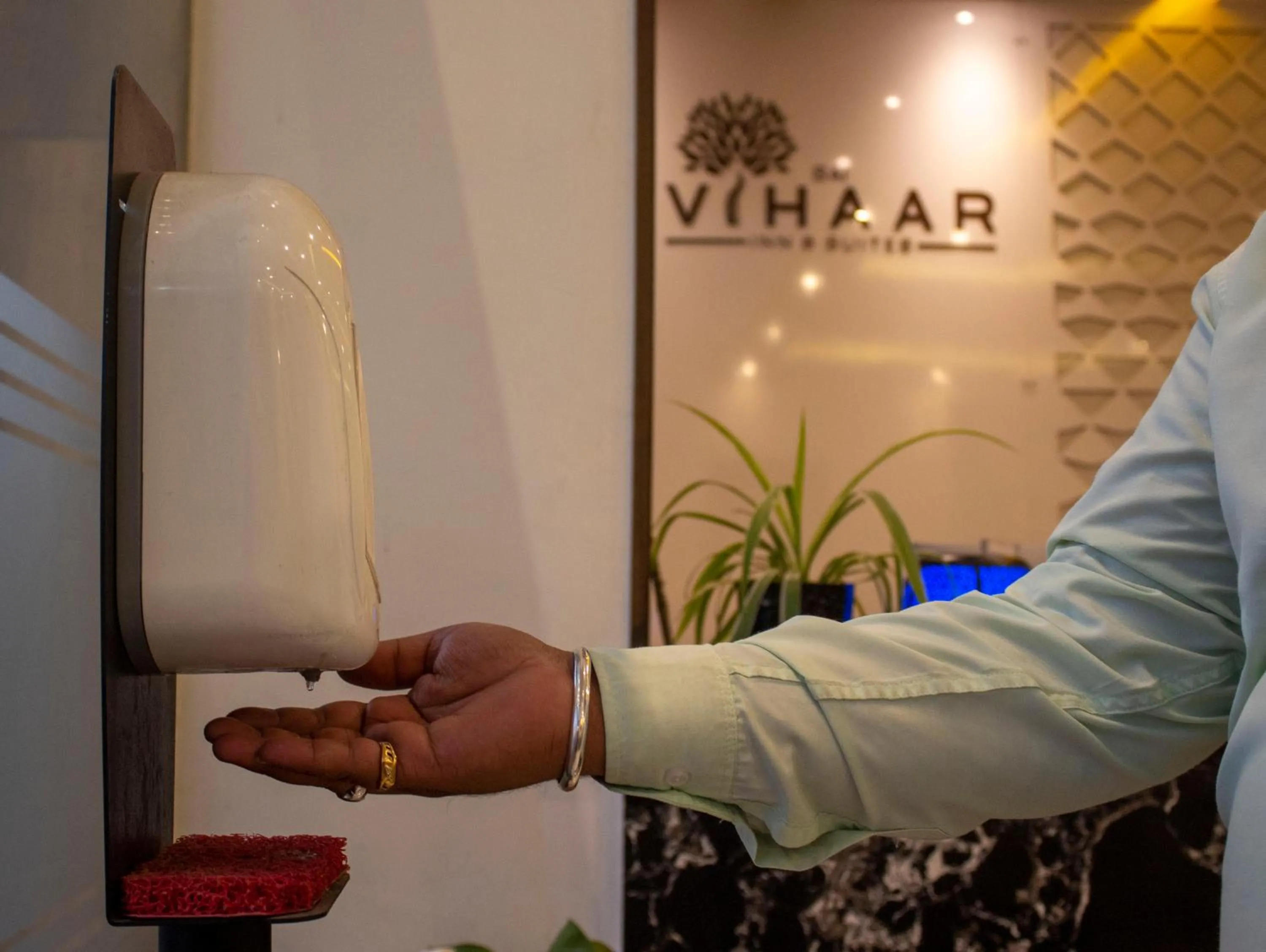 Lobby or reception in Sai Vihaar Inn & Suites
