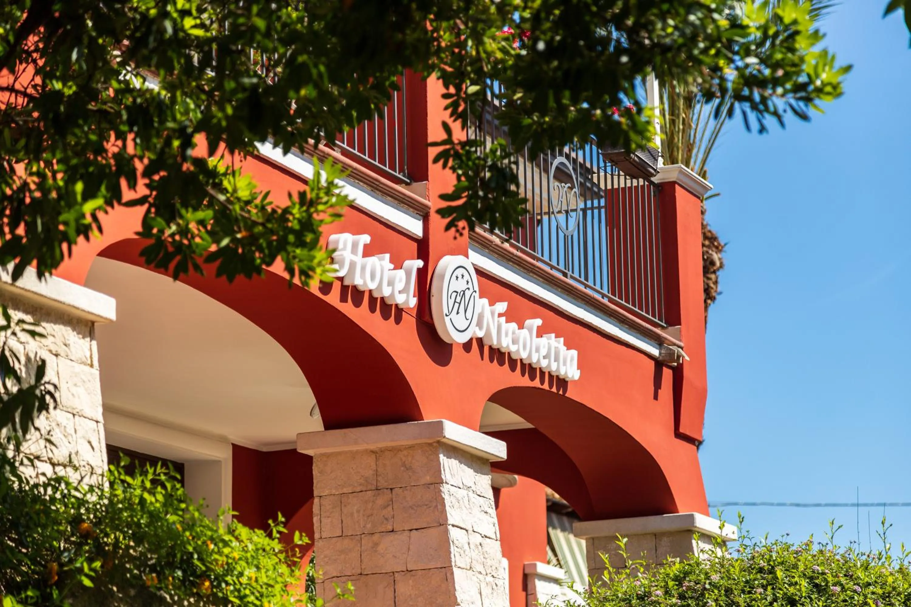 Property building in Hotel Nicoletta