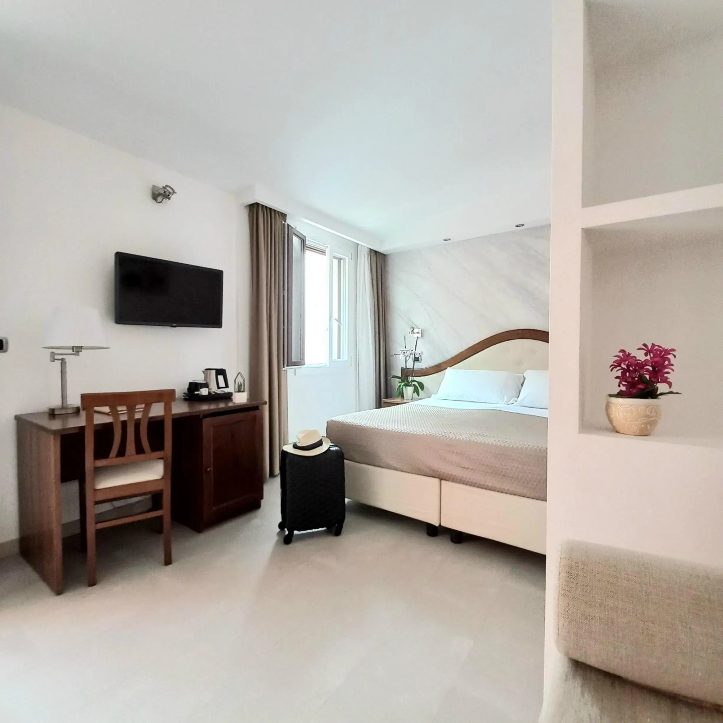 Bedroom, Bed in Hotel Nicoletta