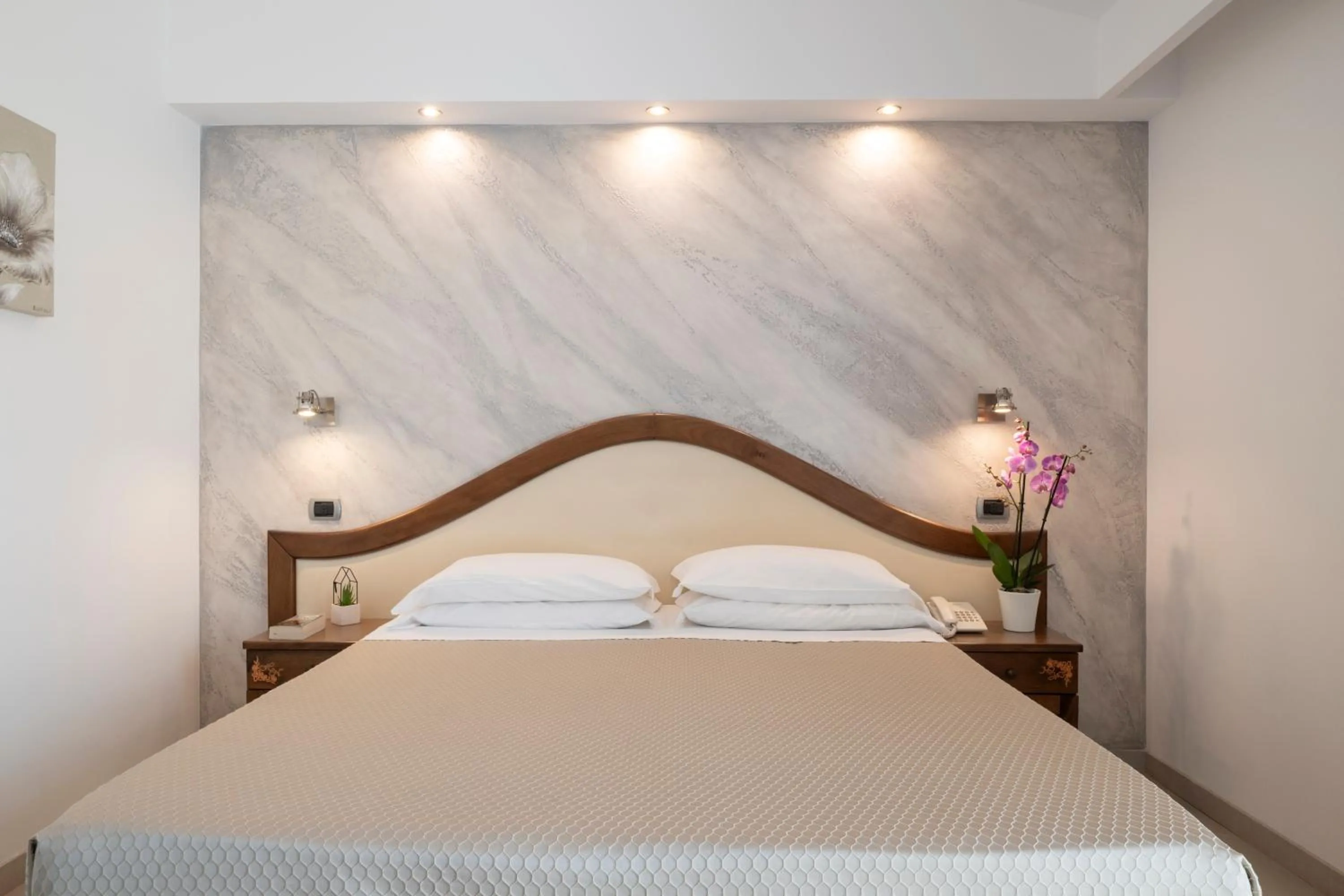 Bedroom, Bed in Hotel Nicoletta