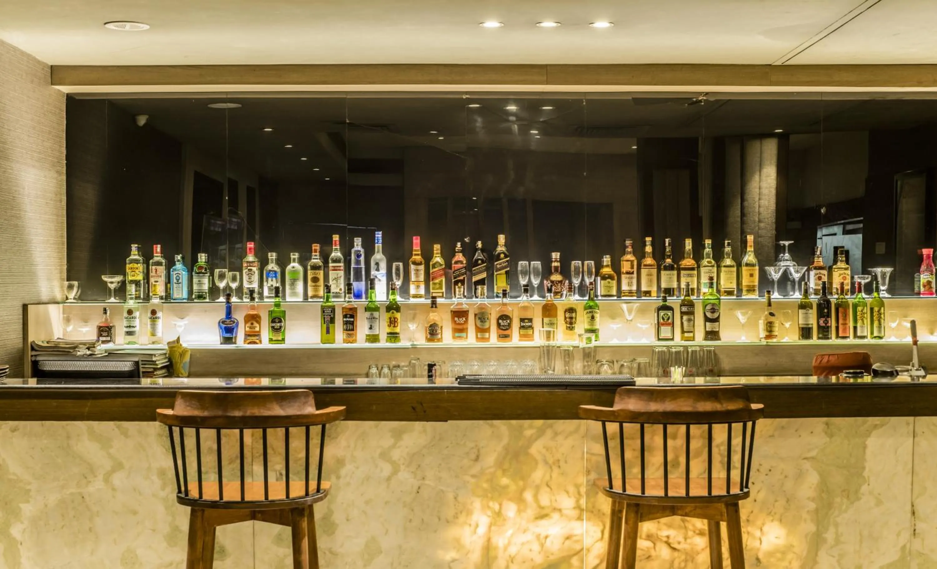 Lounge or bar in The Citi Residenci Hotel - Asansol