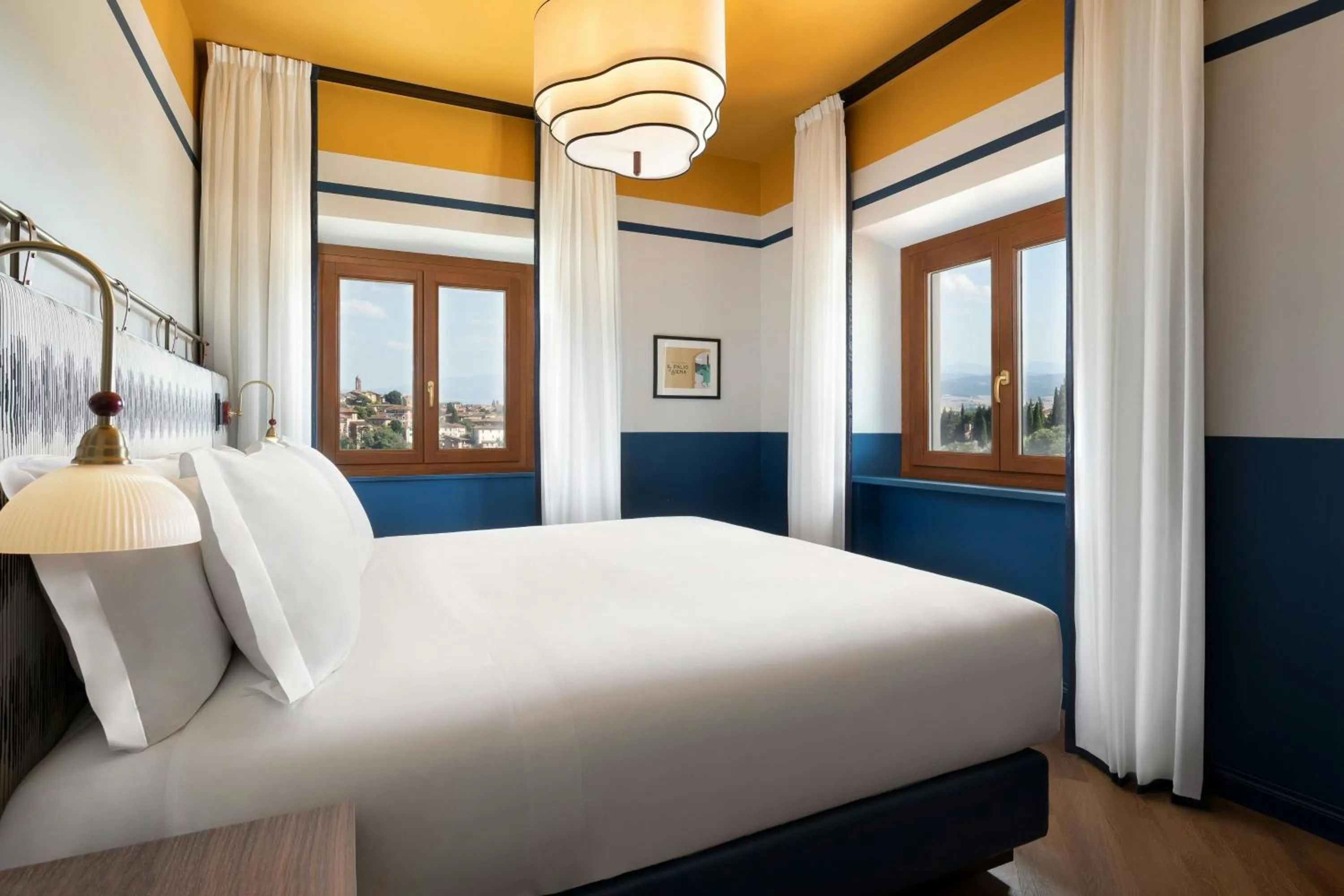 Bedroom, Bed in Villa Ermellina Siena, a Tribute Portfolio Hotel