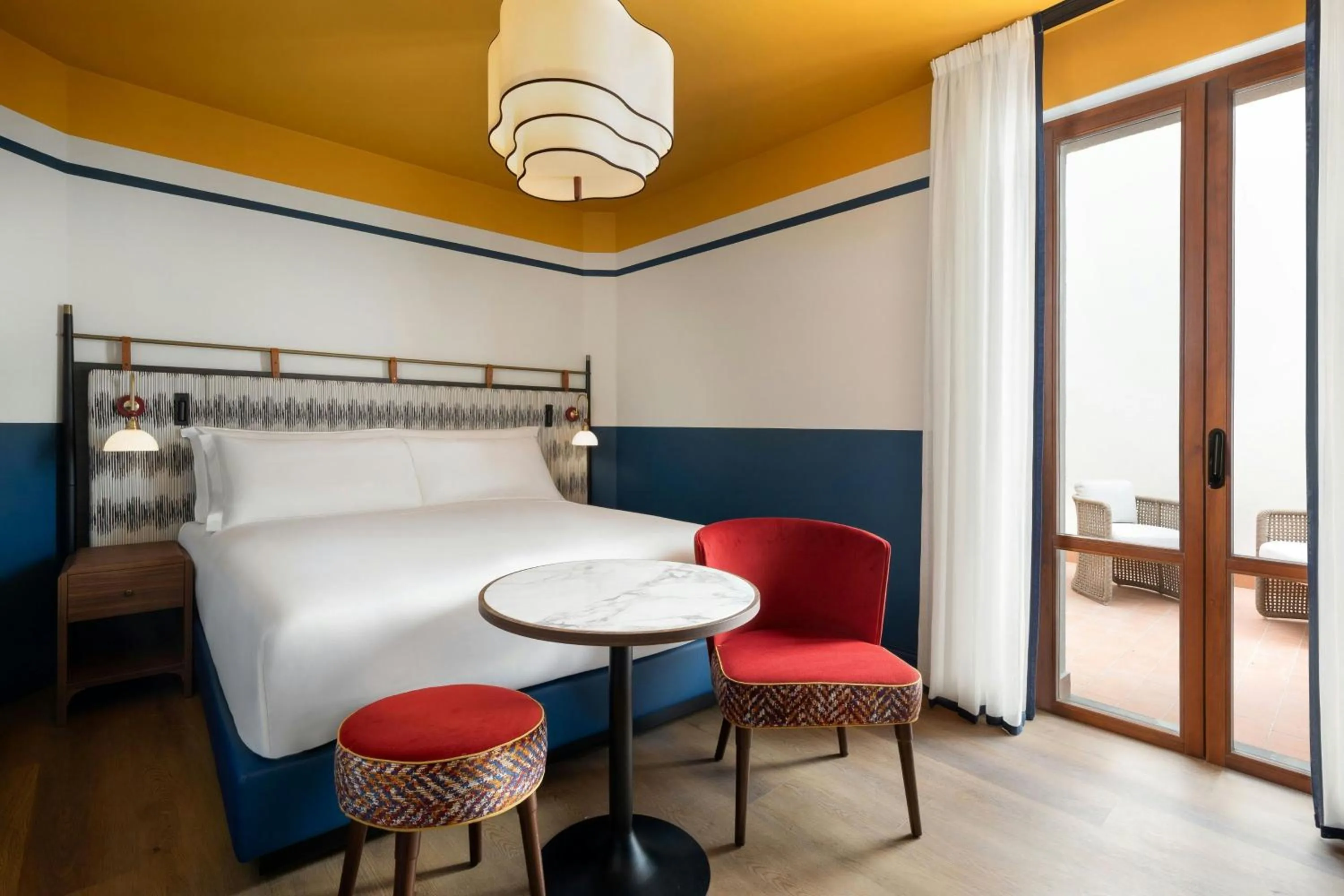 Bedroom, Bed in Villa Ermellina Siena, a Tribute Portfolio Hotel