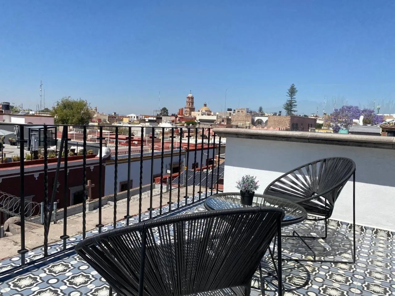 Balcony/Terrace in Hotel Boutique Casa Loreta