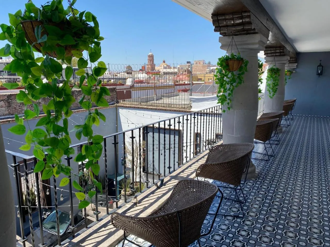 Balcony/Terrace in Hotel Boutique Casa Loreta