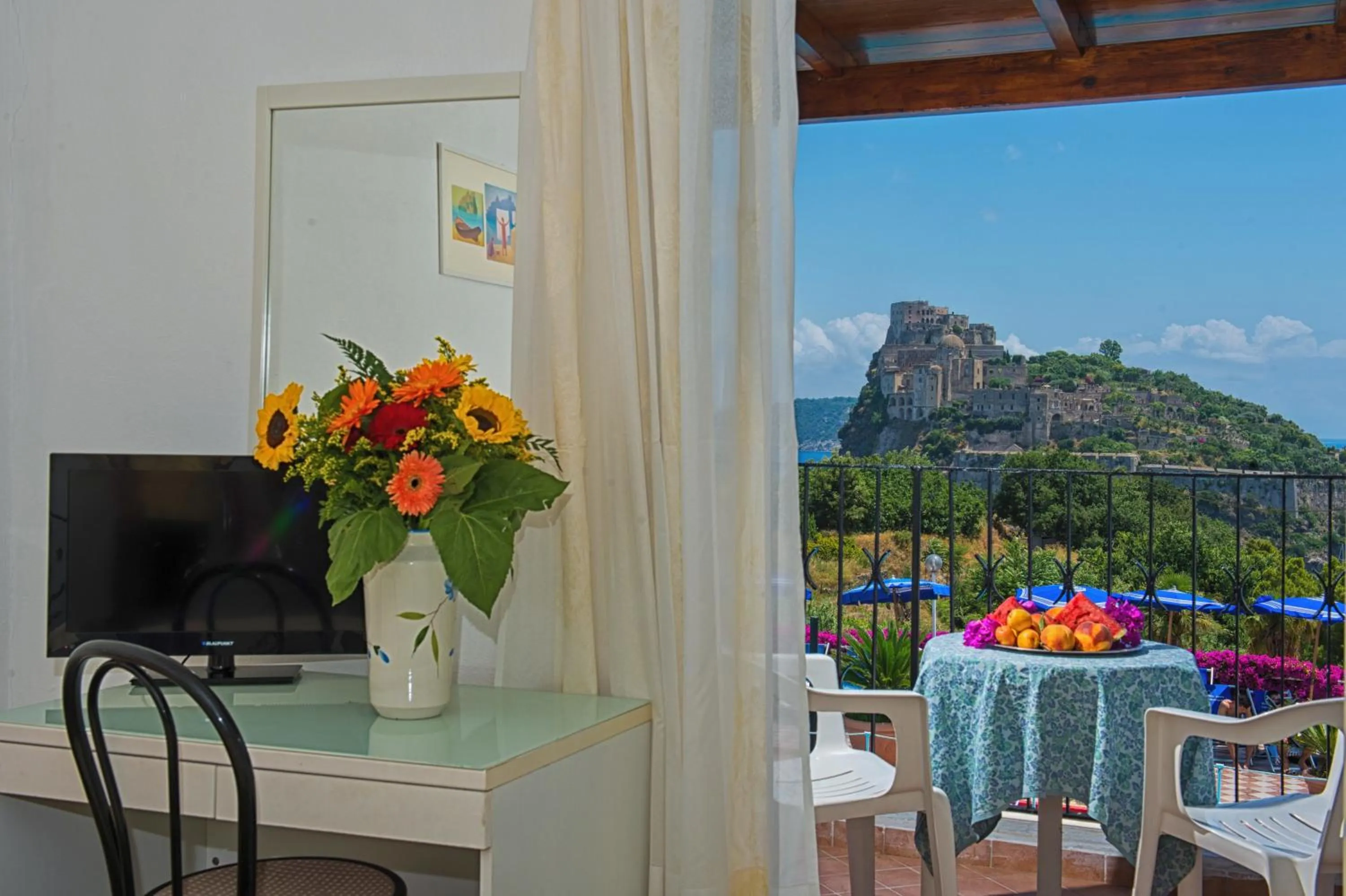 Balcony/Terrace in Hotel Parco Cartaromana