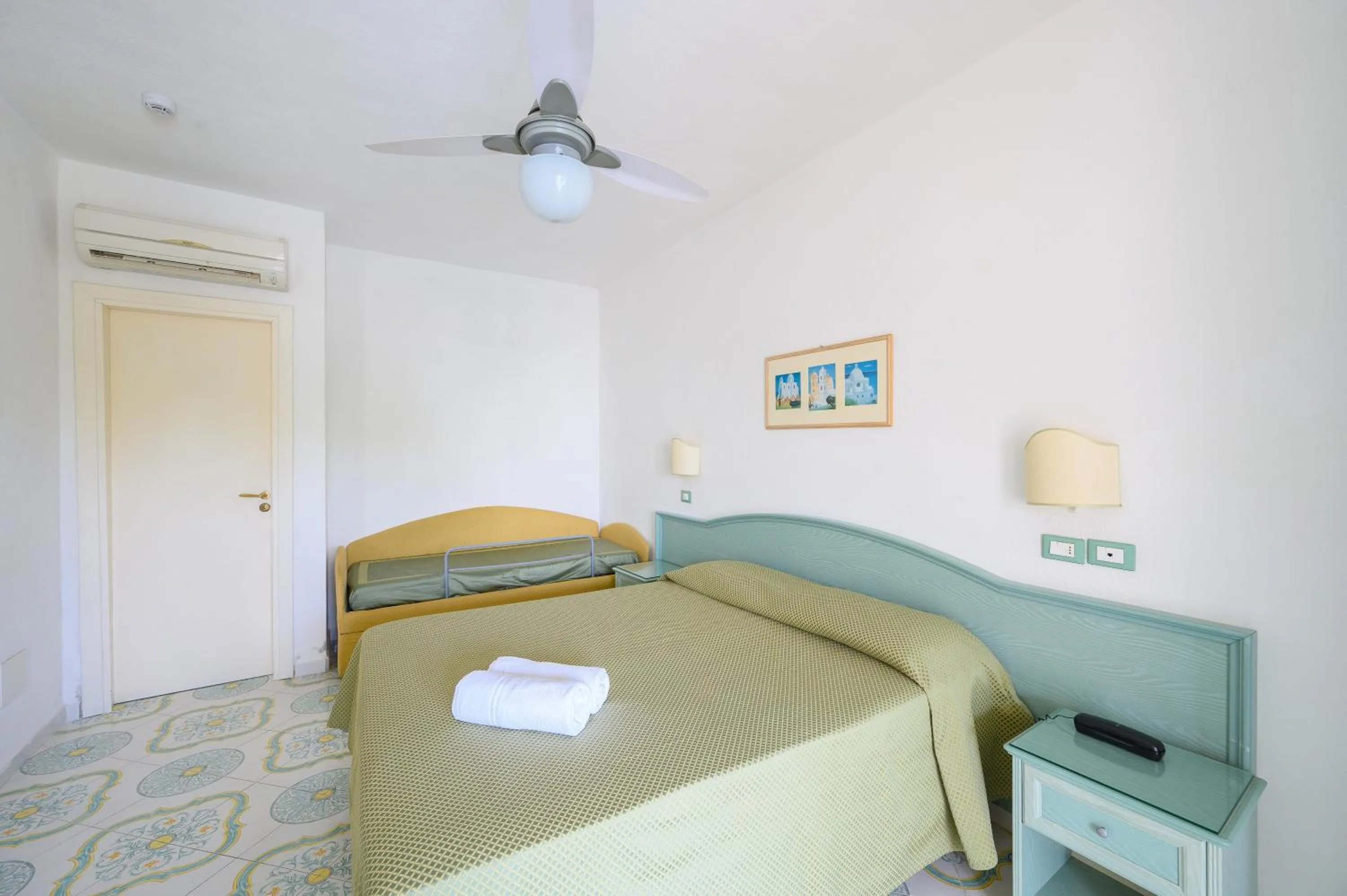 Bed in Hotel Parco Cartaromana