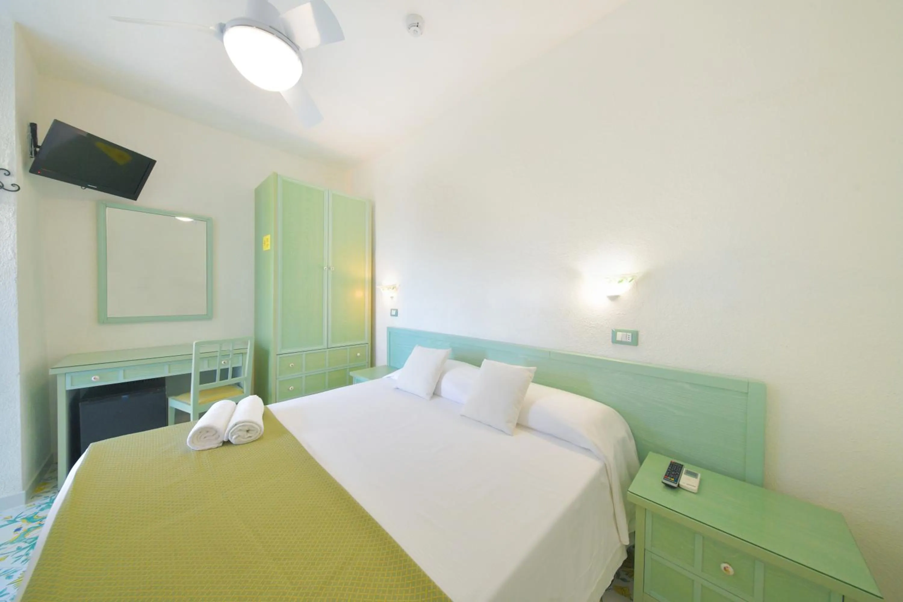 Bed in Hotel Parco Cartaromana