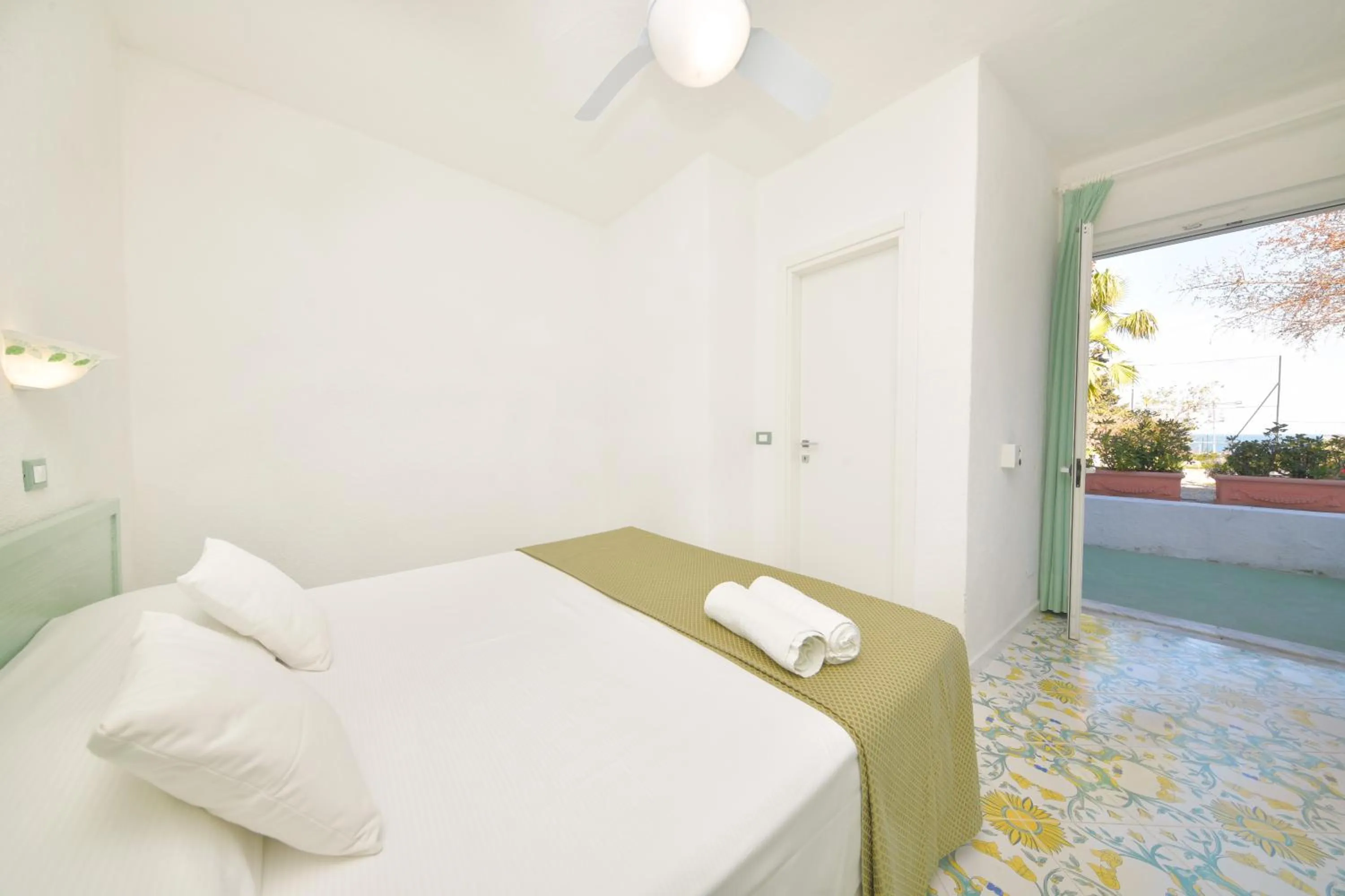 Bed in Hotel Parco Cartaromana