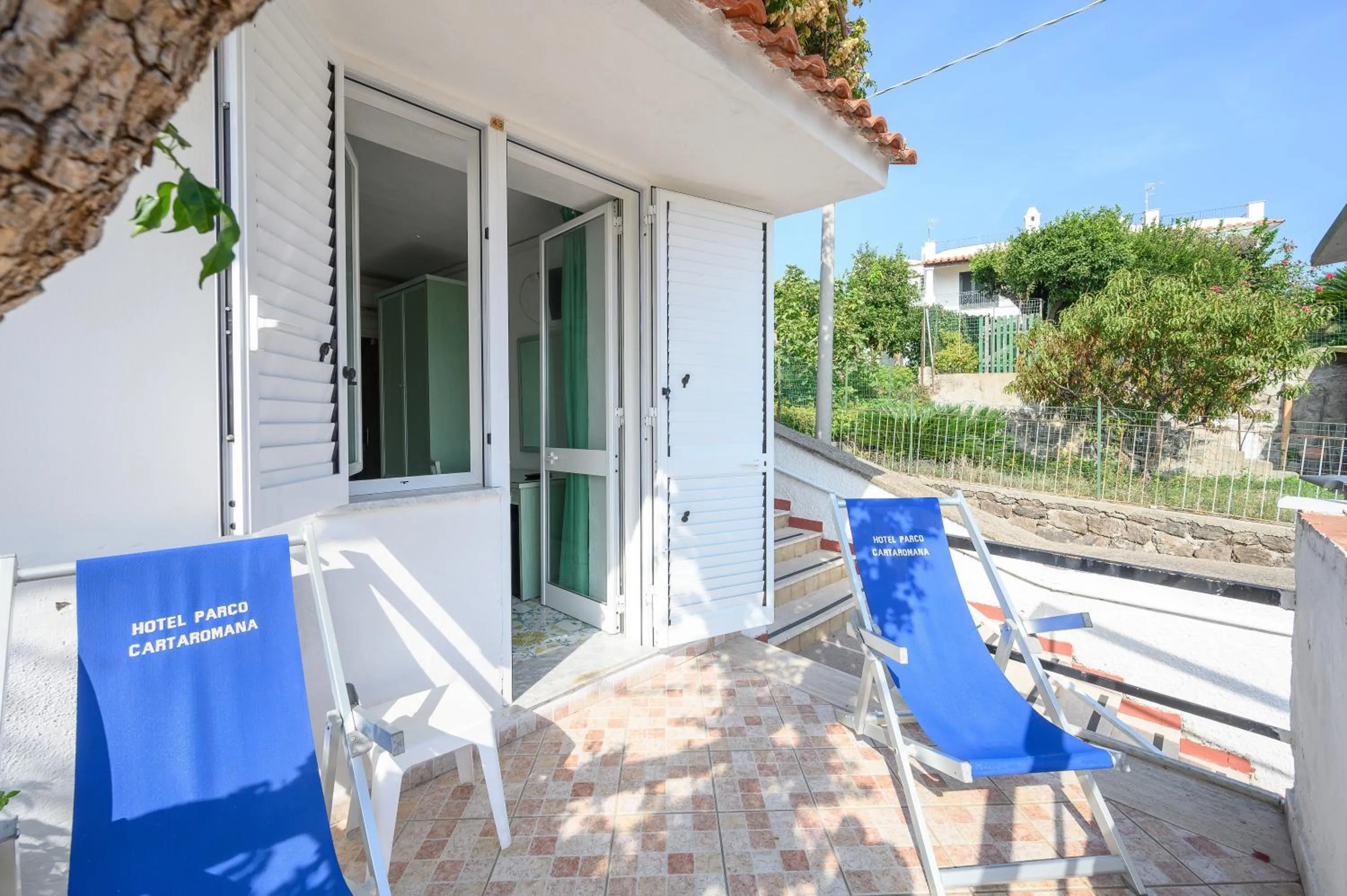 Balcony/Terrace in Hotel Parco Cartaromana