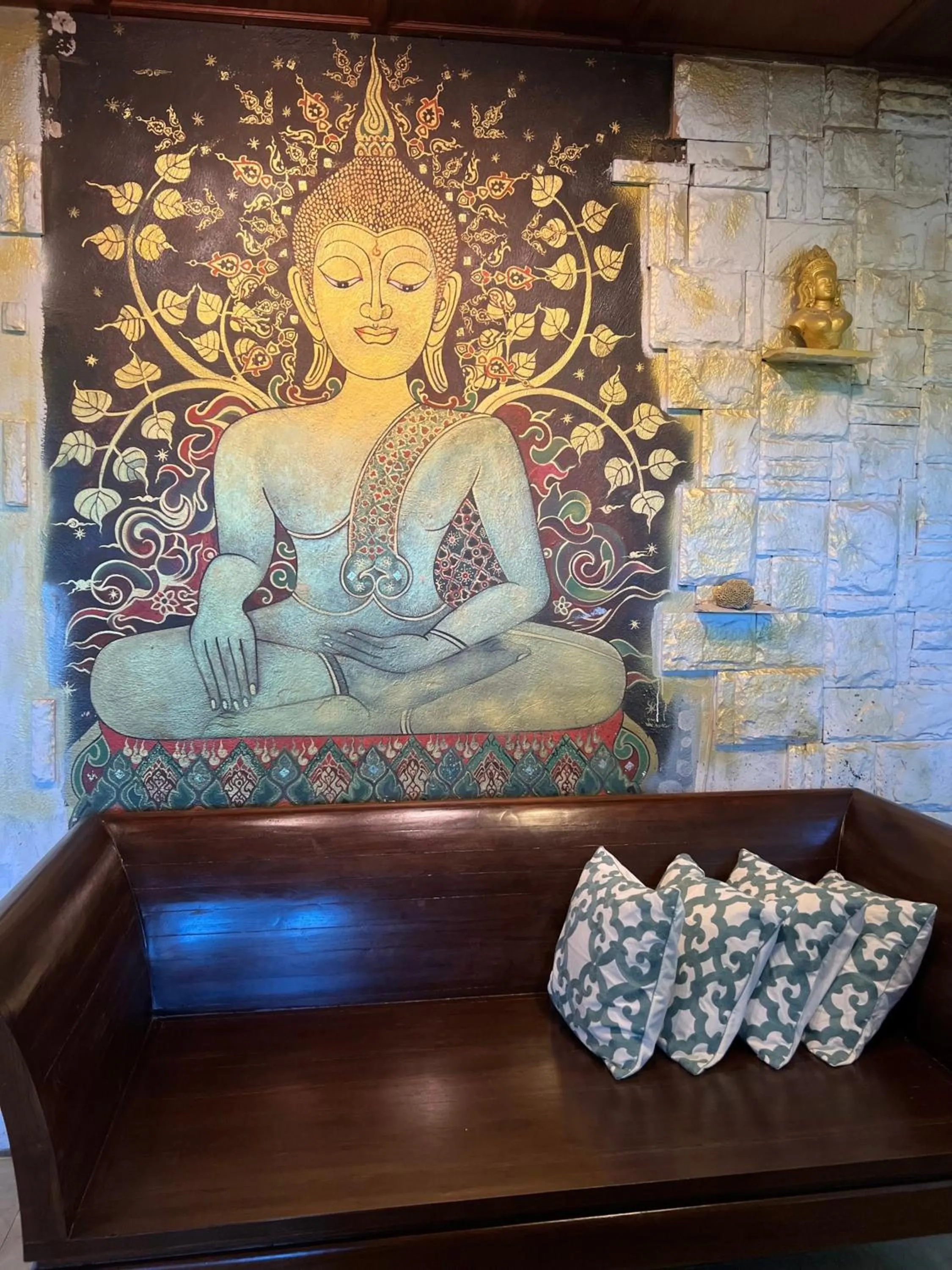 Decorative detail in Kawarin Secret Hut Hotel and Resort