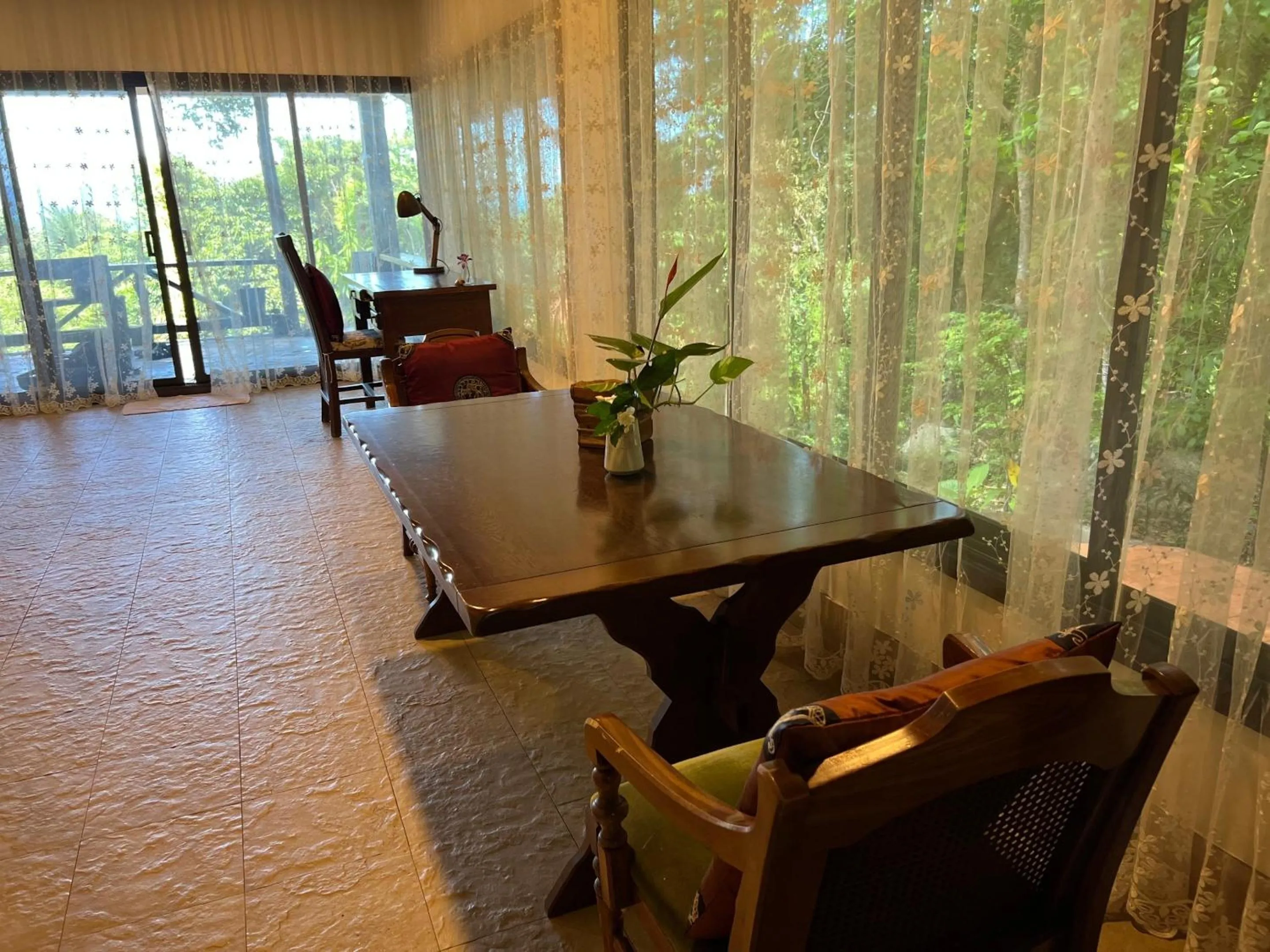 Seating area in Kawarin Secret Hut Hotel and Resort