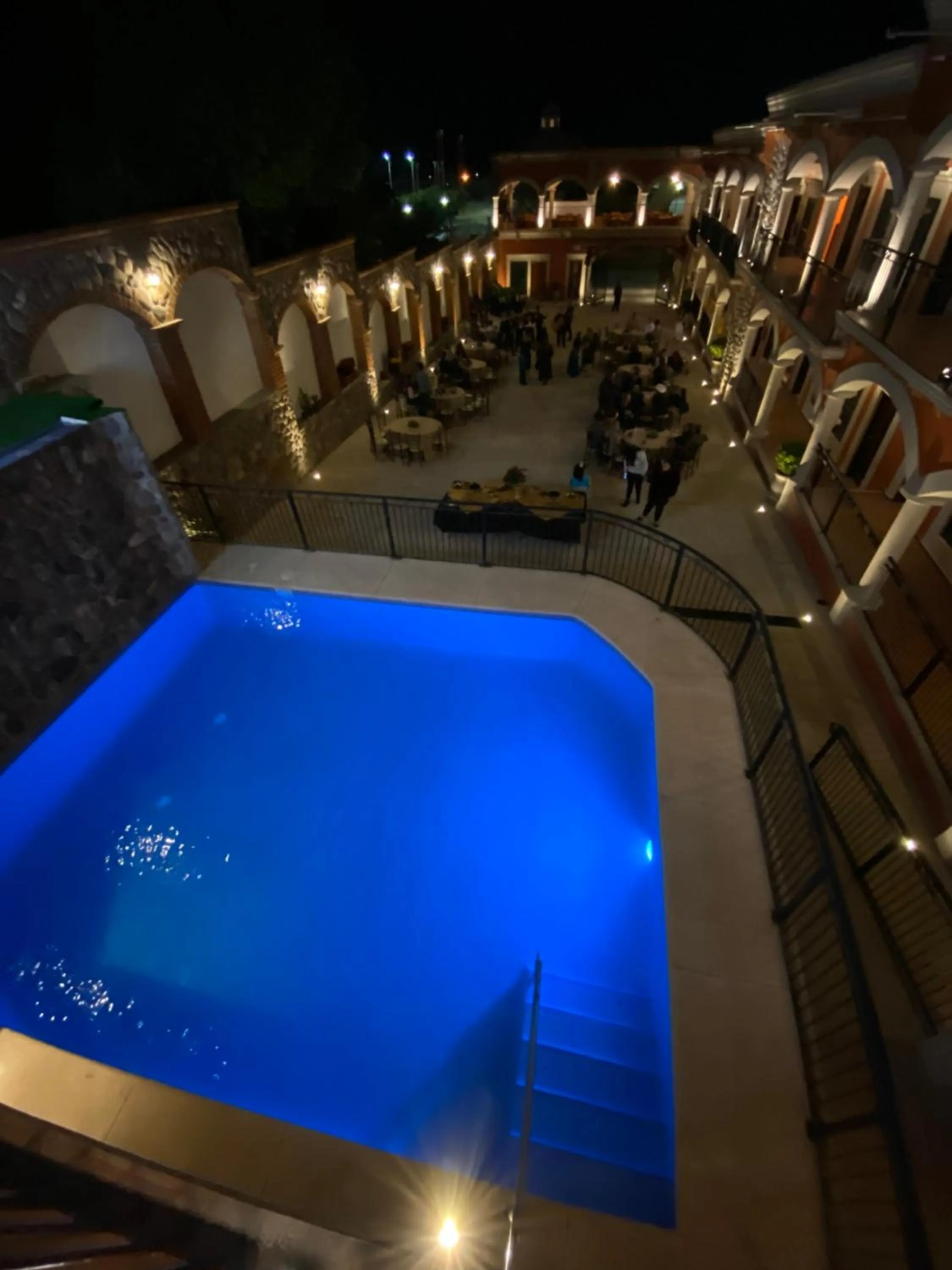 Swimming pool in Hotel Real de los Alamos