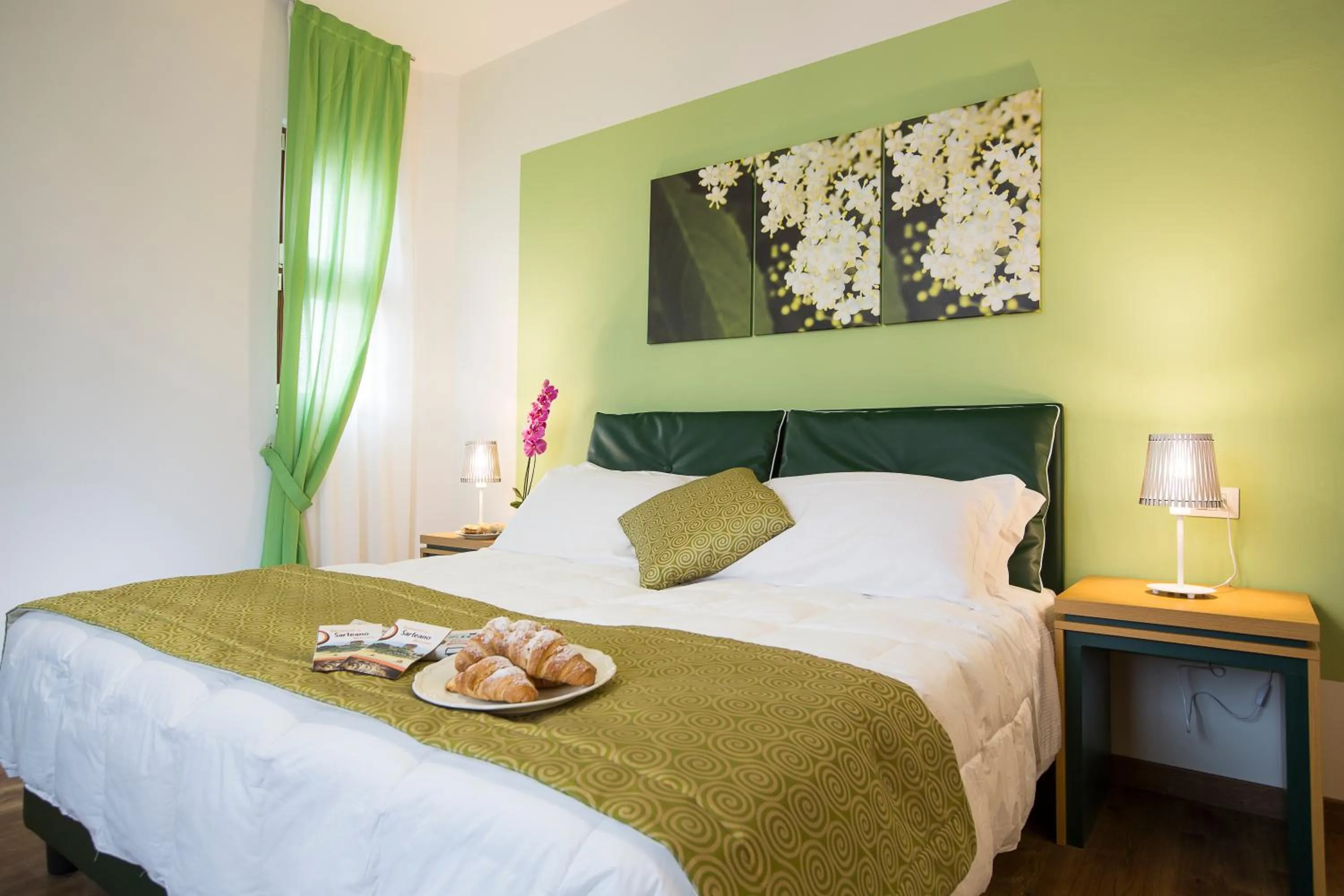 Bed in La Gustea Hotel & Cucina