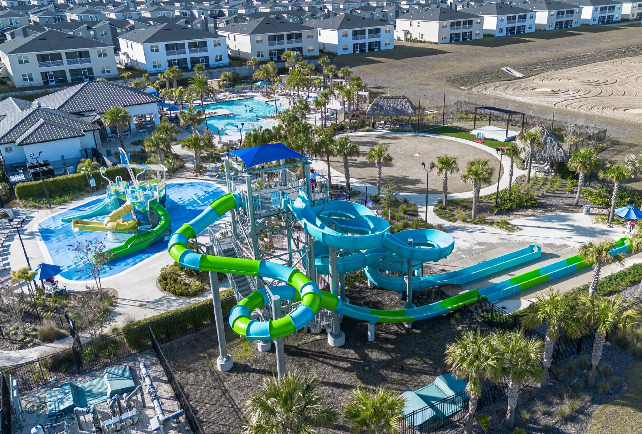 Aqua park in Fascinating 4 bedroom, walking distance to the waterpark