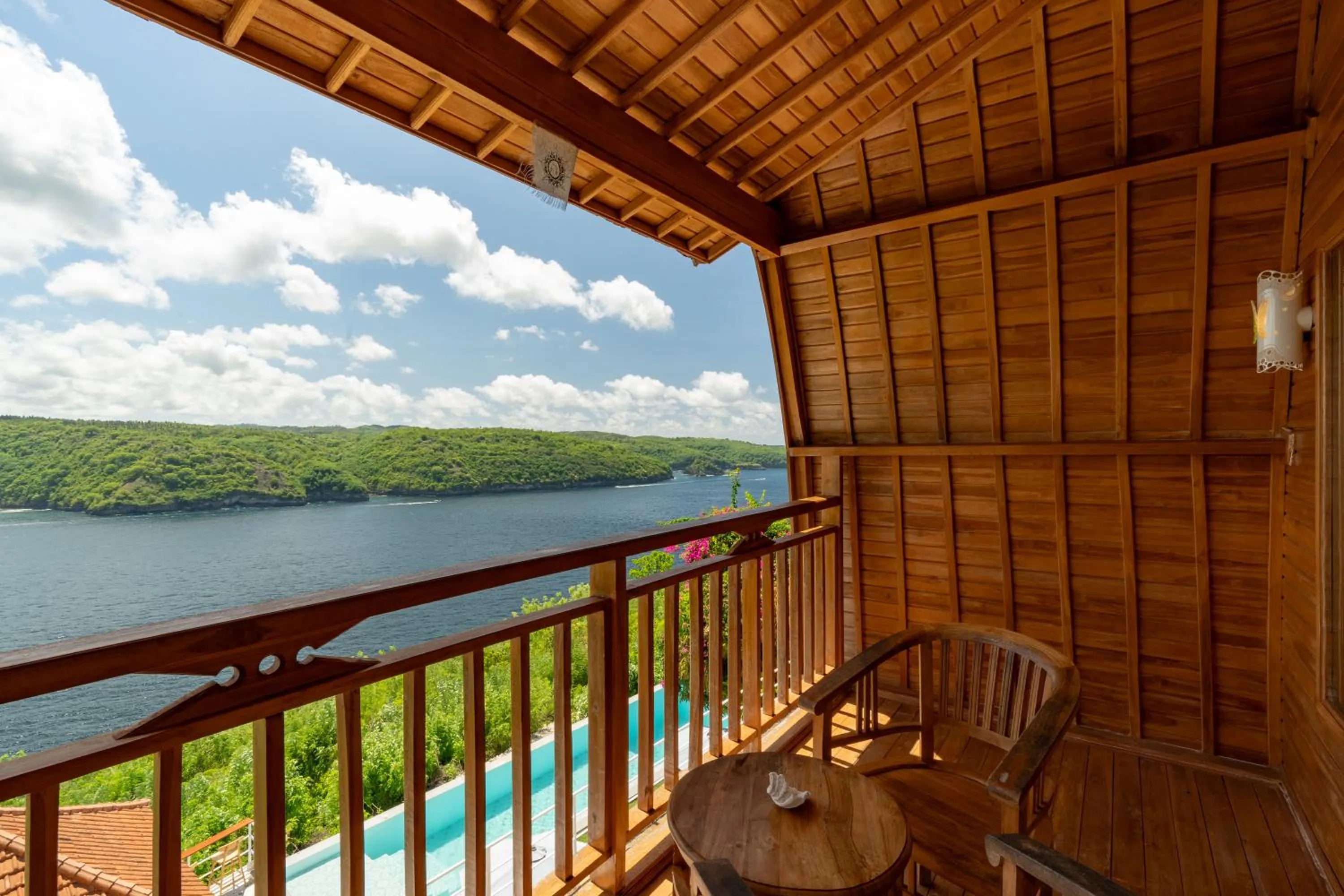 Patio in Butterfly Villas Nusa Ceningan