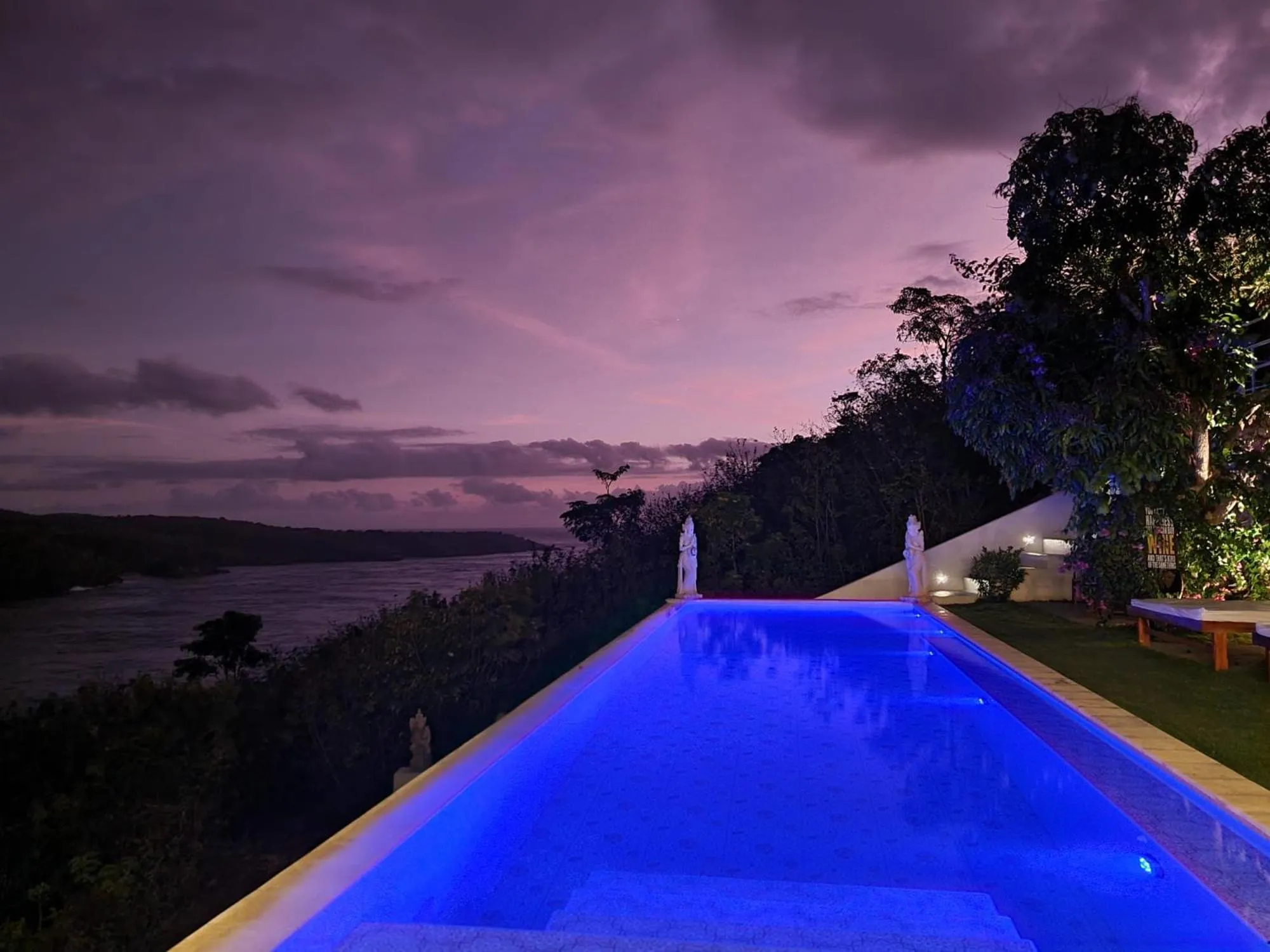 Natural landscape in Butterfly Villas Nusa Ceningan