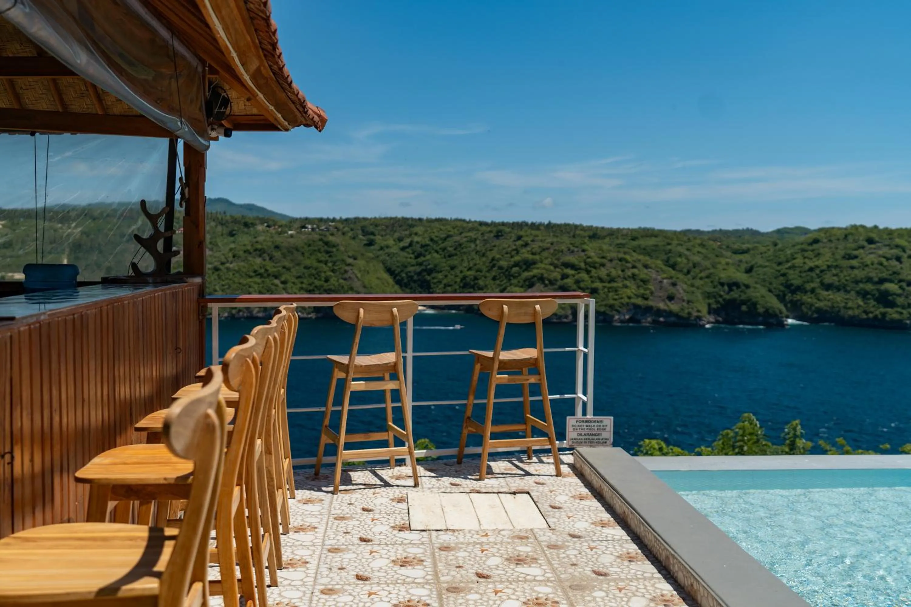 Natural landscape in Butterfly Villas Nusa Ceningan