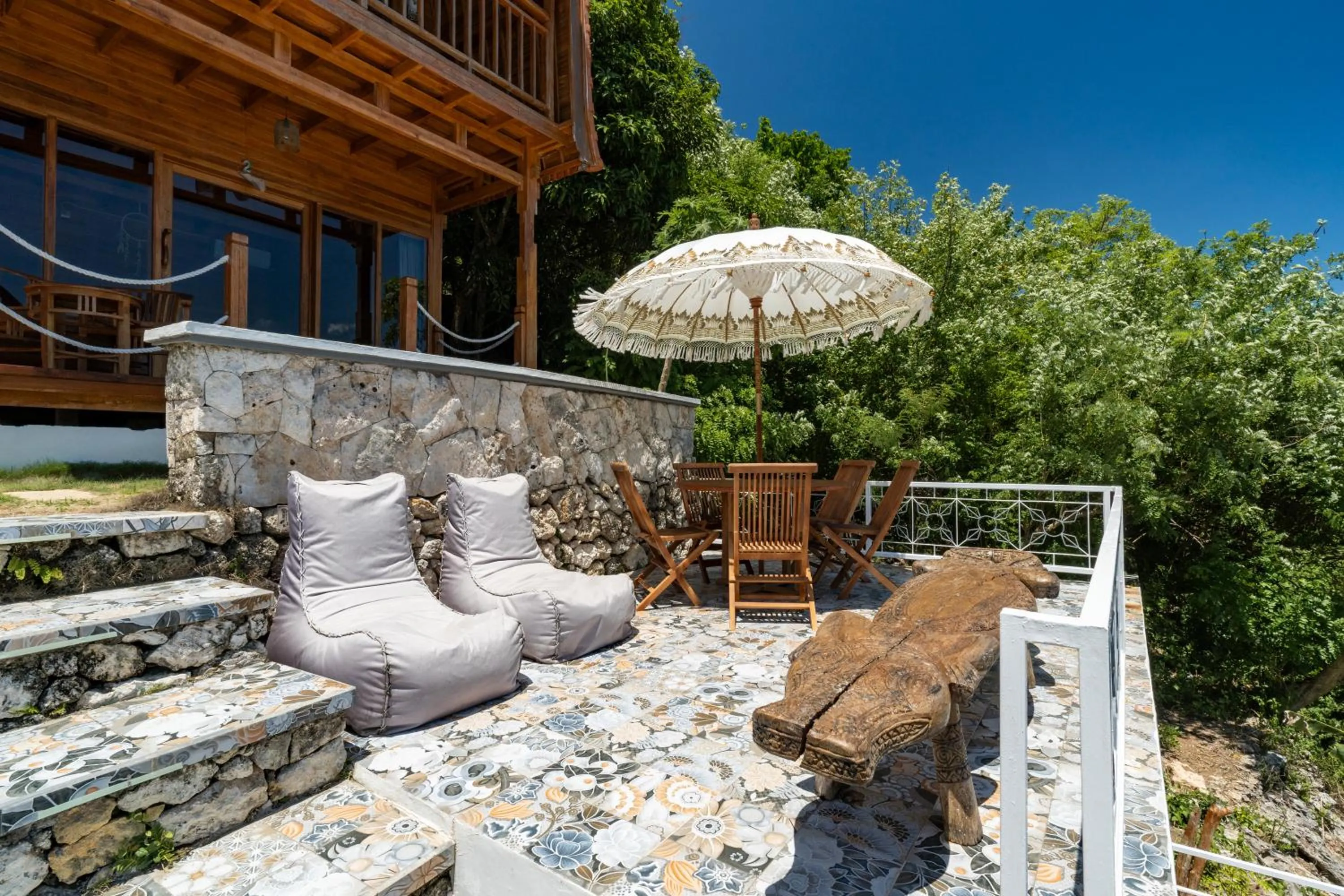 Natural landscape in Butterfly Villas Nusa Ceningan