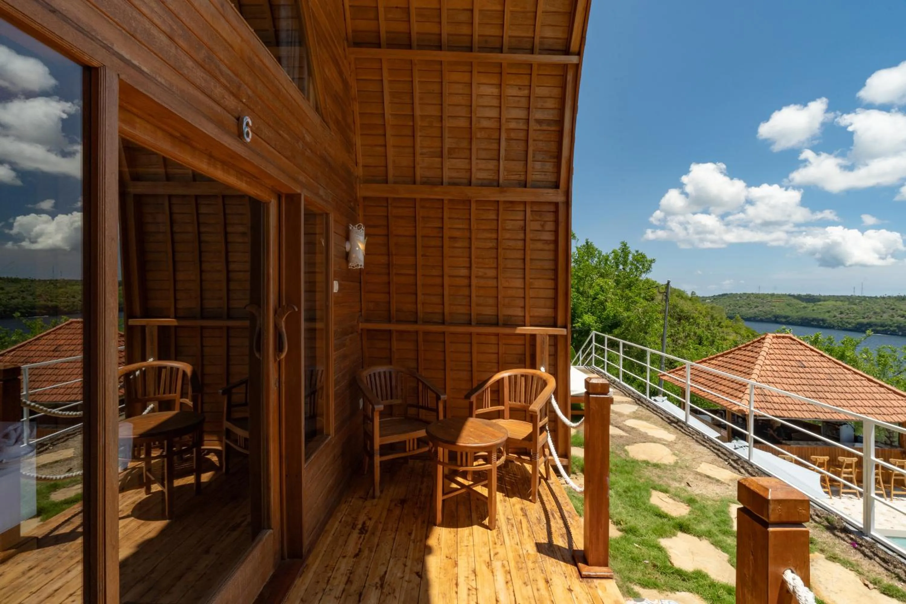 Natural landscape in Butterfly Villas Nusa Ceningan