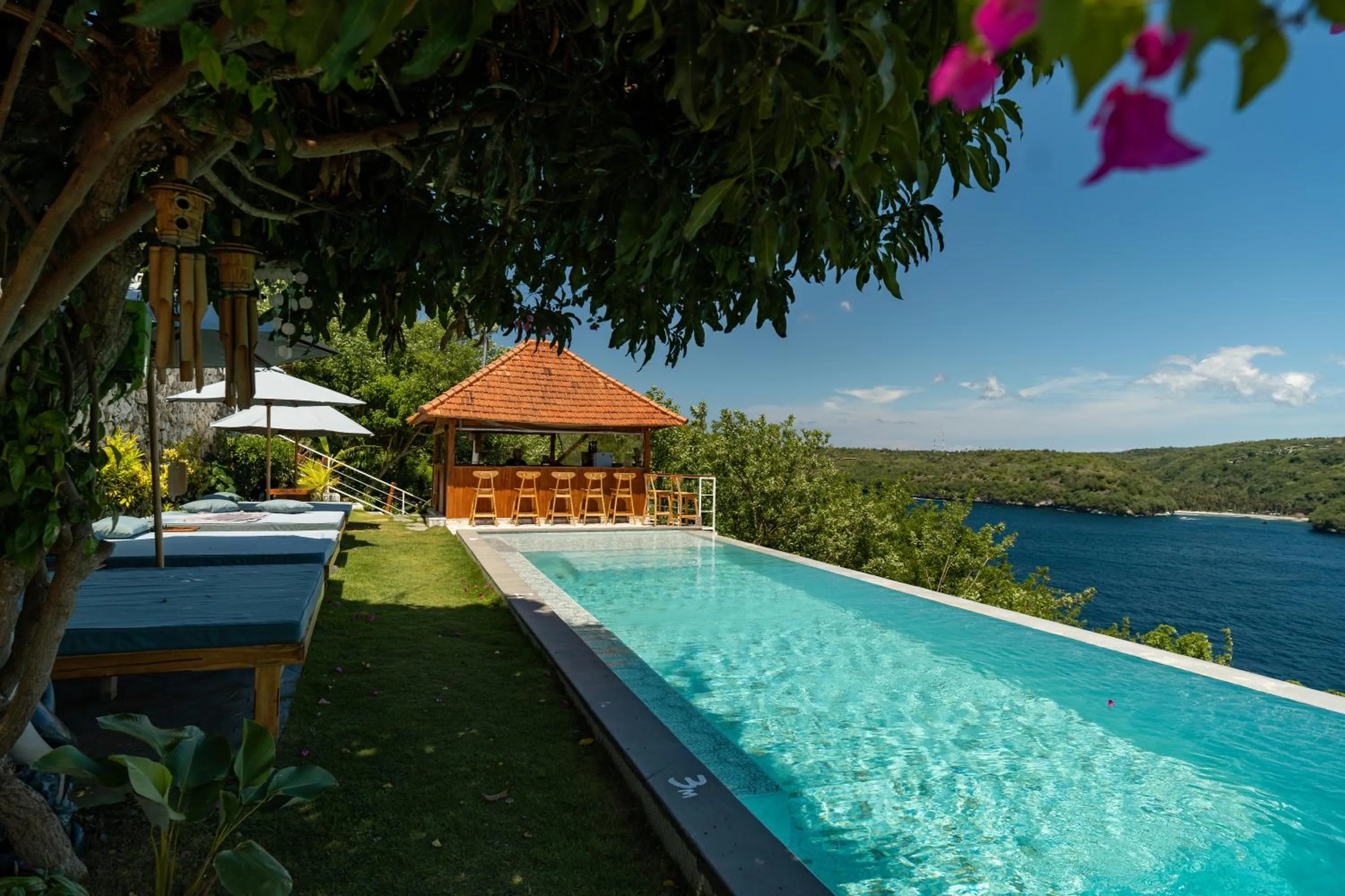 Aqua park in Butterfly Villas Nusa Ceningan