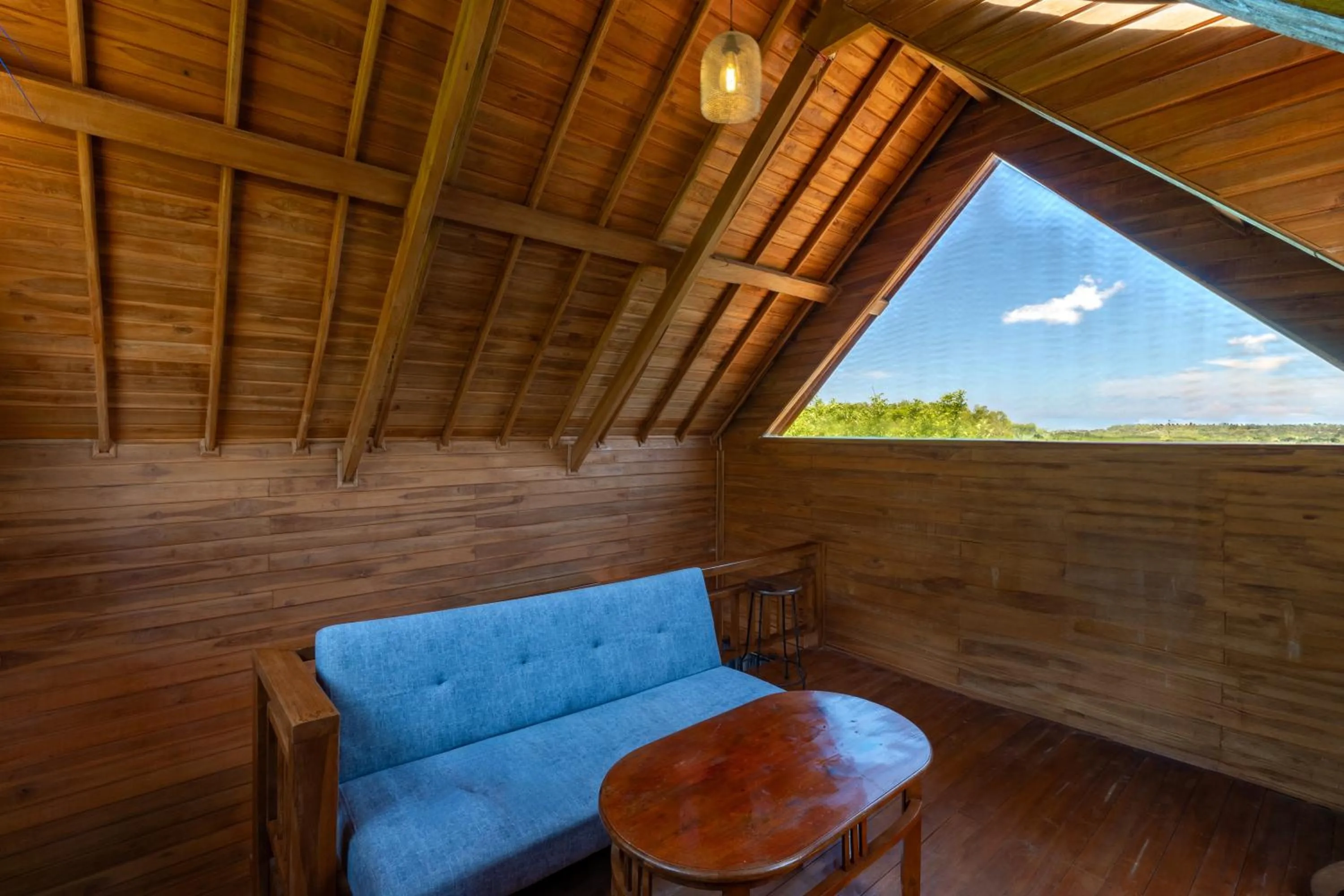 Seating area in Butterfly Villas Nusa Ceningan