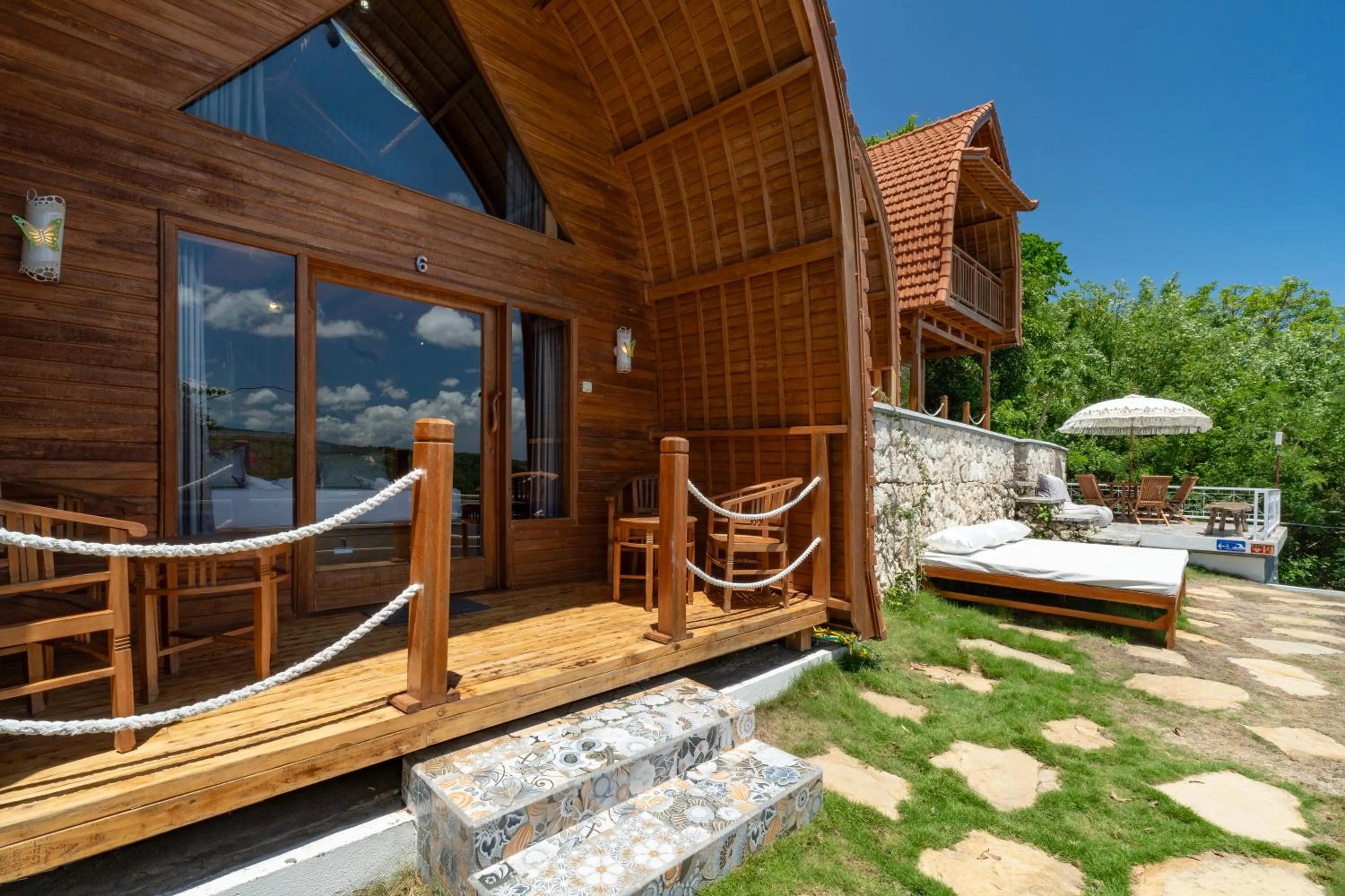 Property building in Butterfly Villas Nusa Ceningan