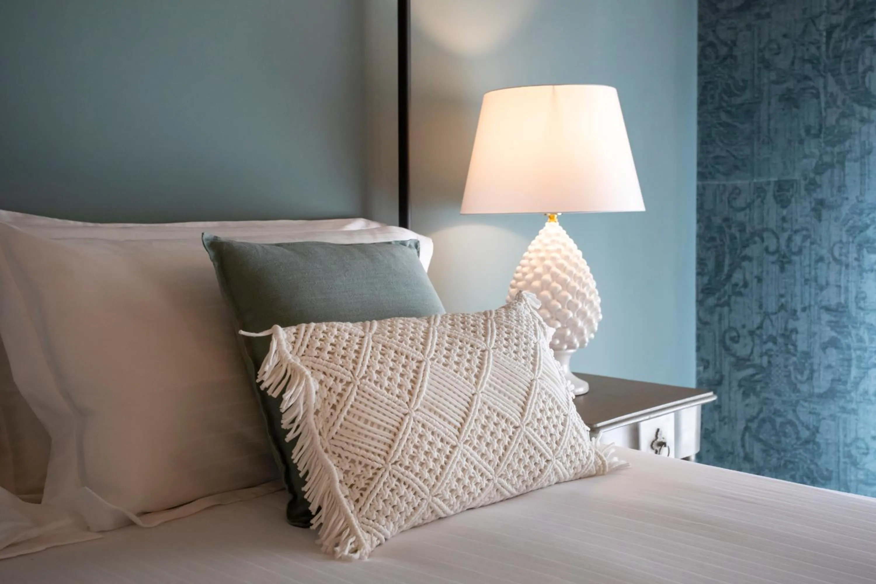 Bed in Vossia Luxury Rooms & Sicilian Living