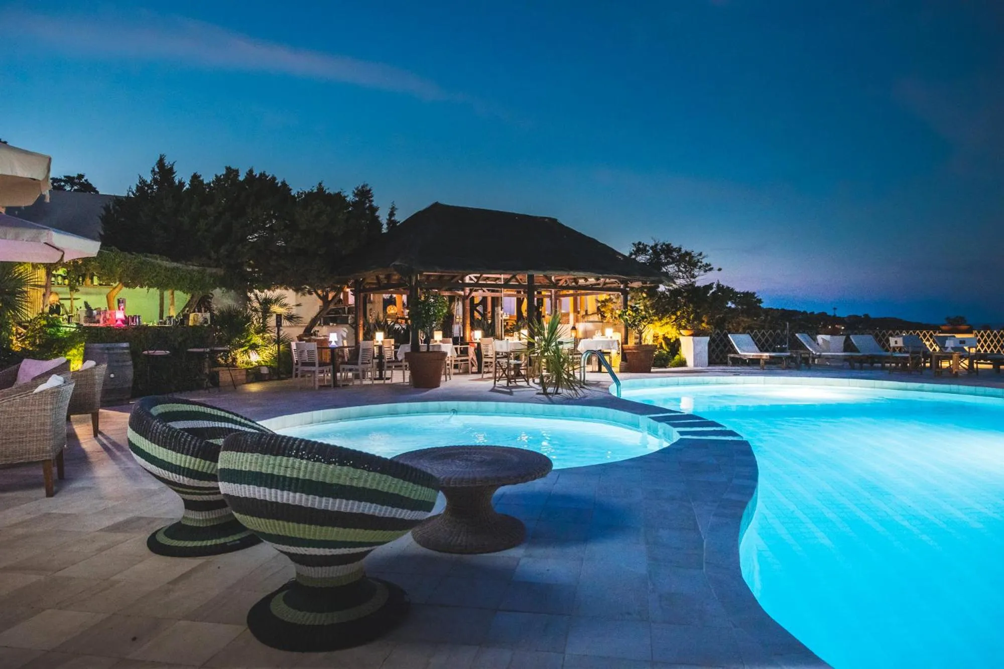Swimming pool in Hotel Balocco