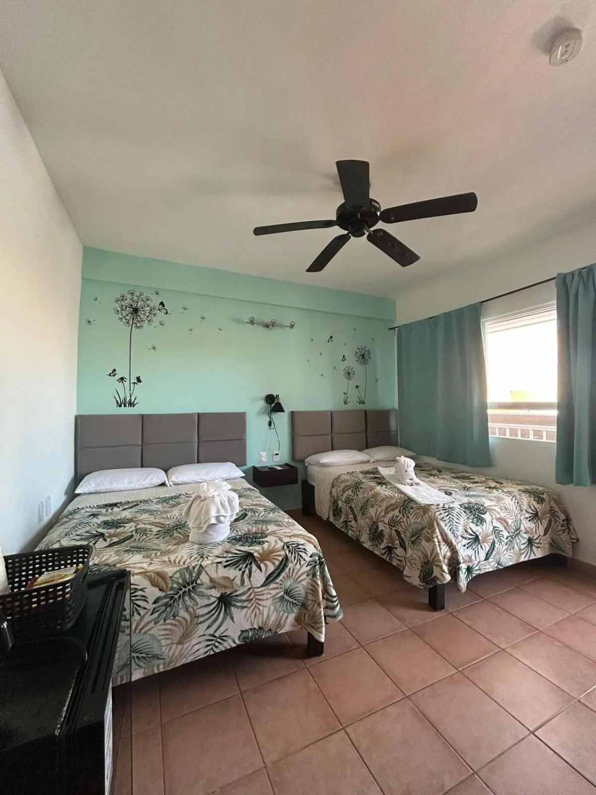 Bed in Hotel Marcianito