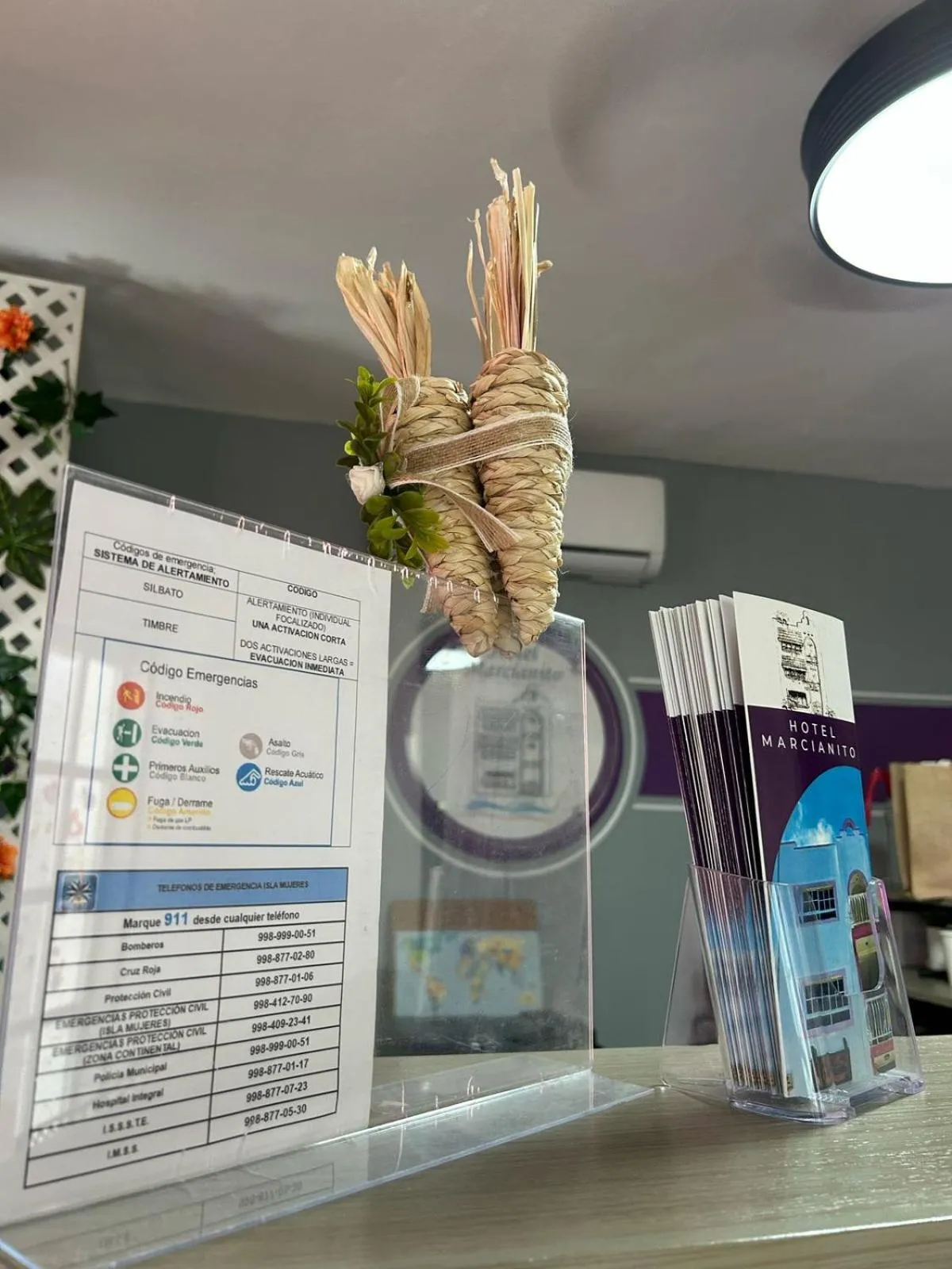 Lobby or reception in Hotel Marcianito