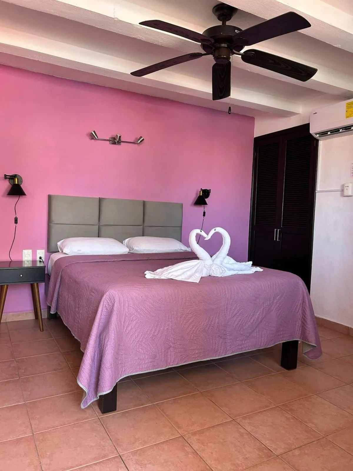 Bed in Hotel Marcianito