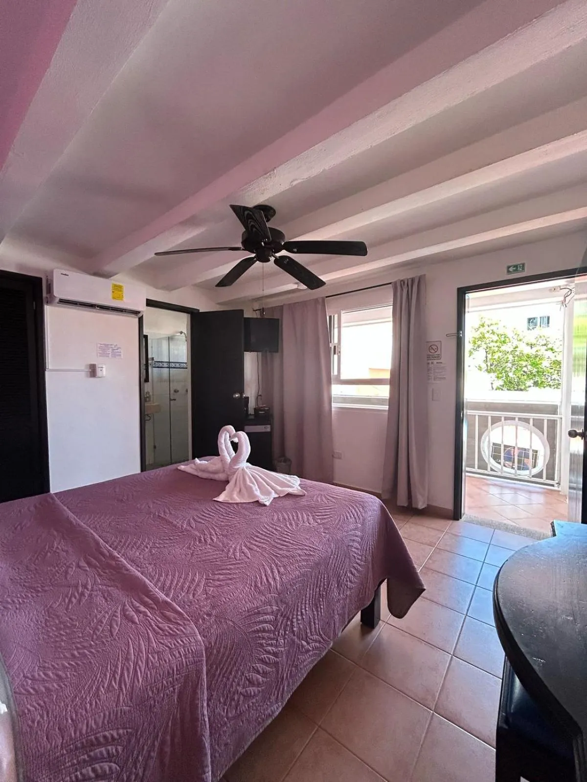 Bed in Hotel Marcianito