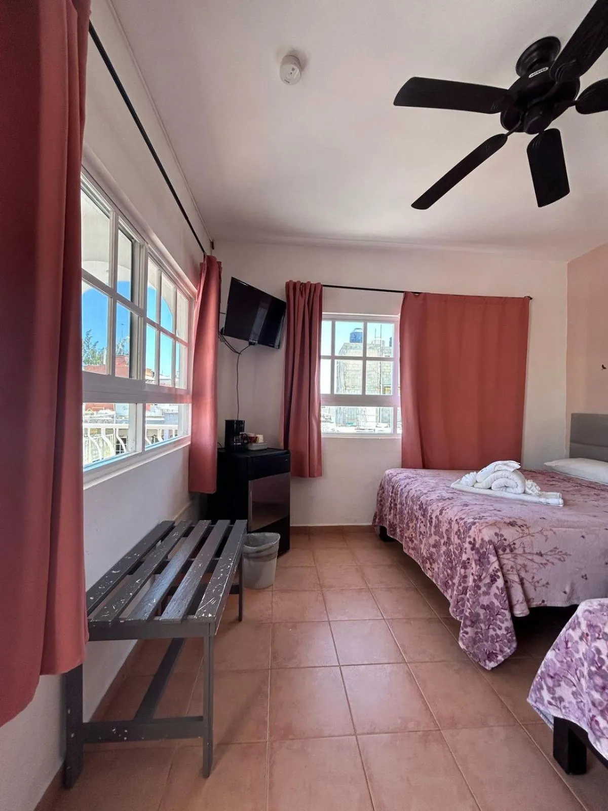 Bed in Hotel Marcianito