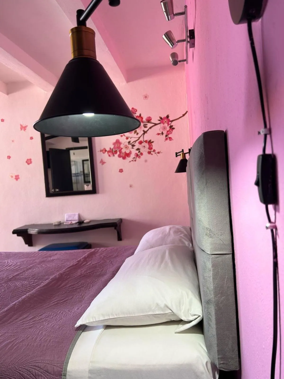 Bed in Hotel Marcianito