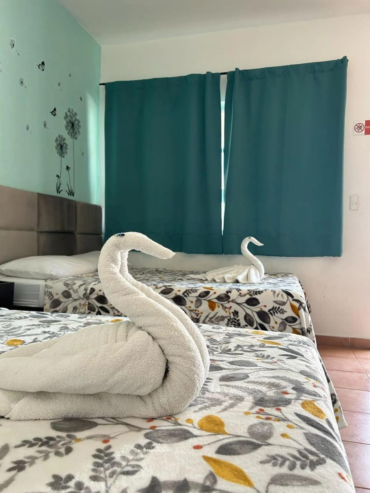 Bed in Hotel Marcianito