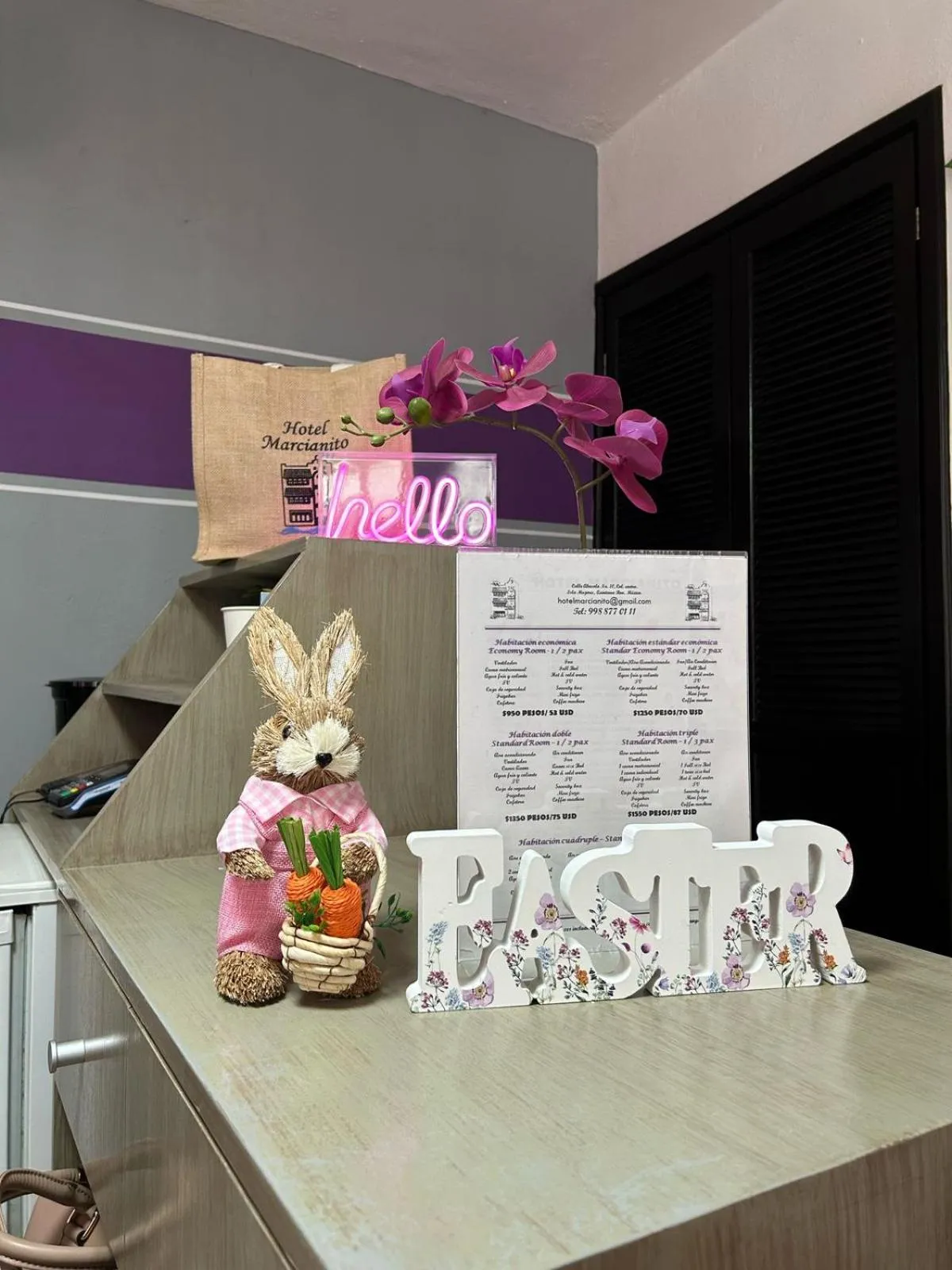 Lobby or reception in Hotel Marcianito