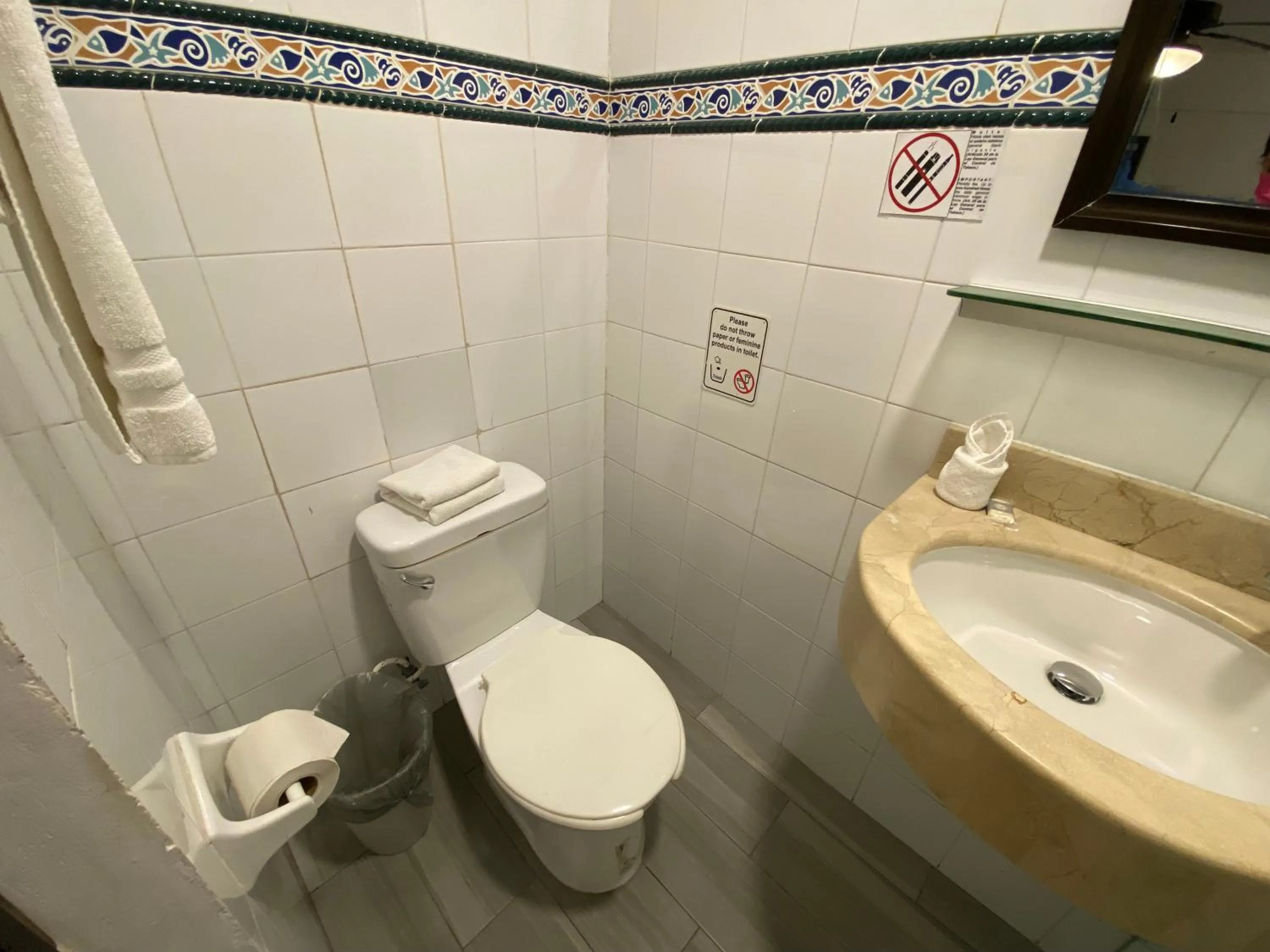 Bathroom in Hotel Marcianito