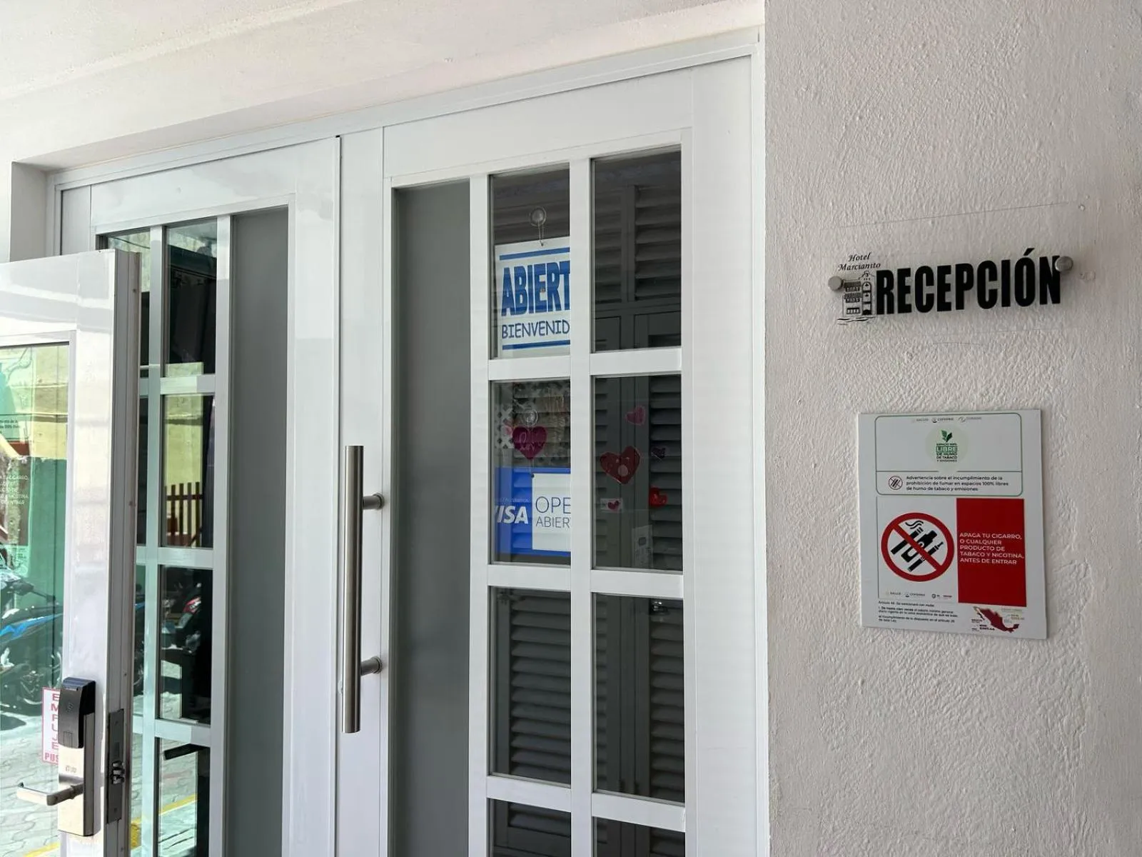 Property building in Hotel Marcianito