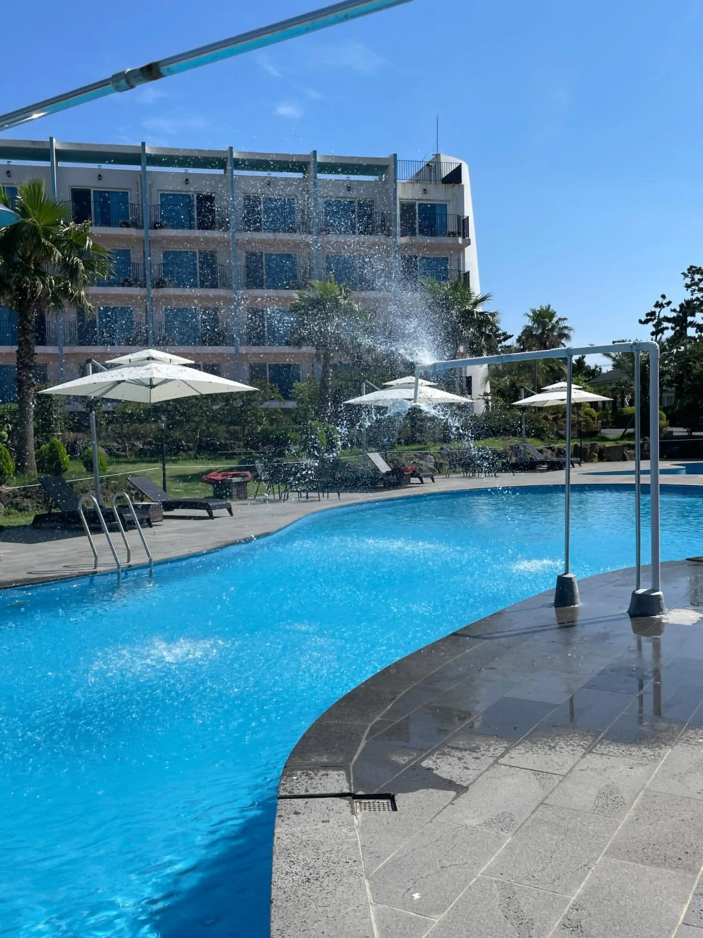 Swimming pool in Hallim Resort