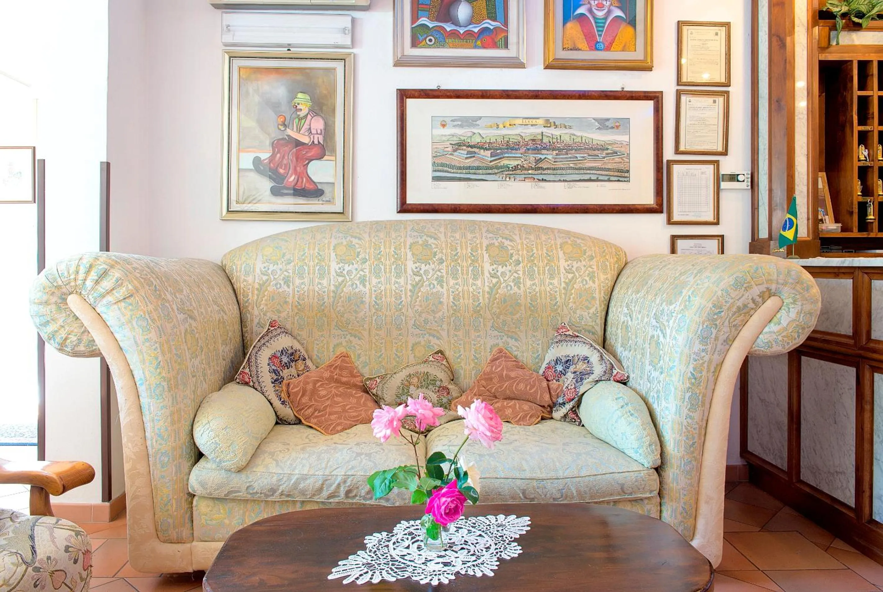 Lobby or reception in Hotel Ristorante da Carlos