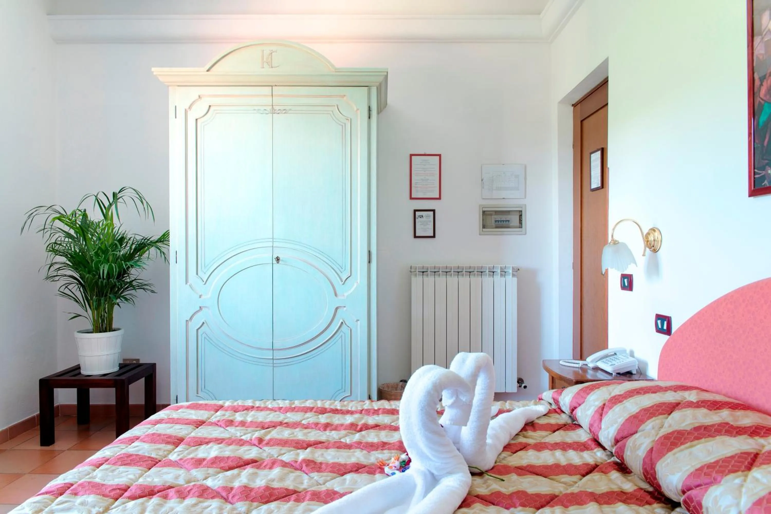 Bedroom, Bed in Hotel Ristorante da Carlos