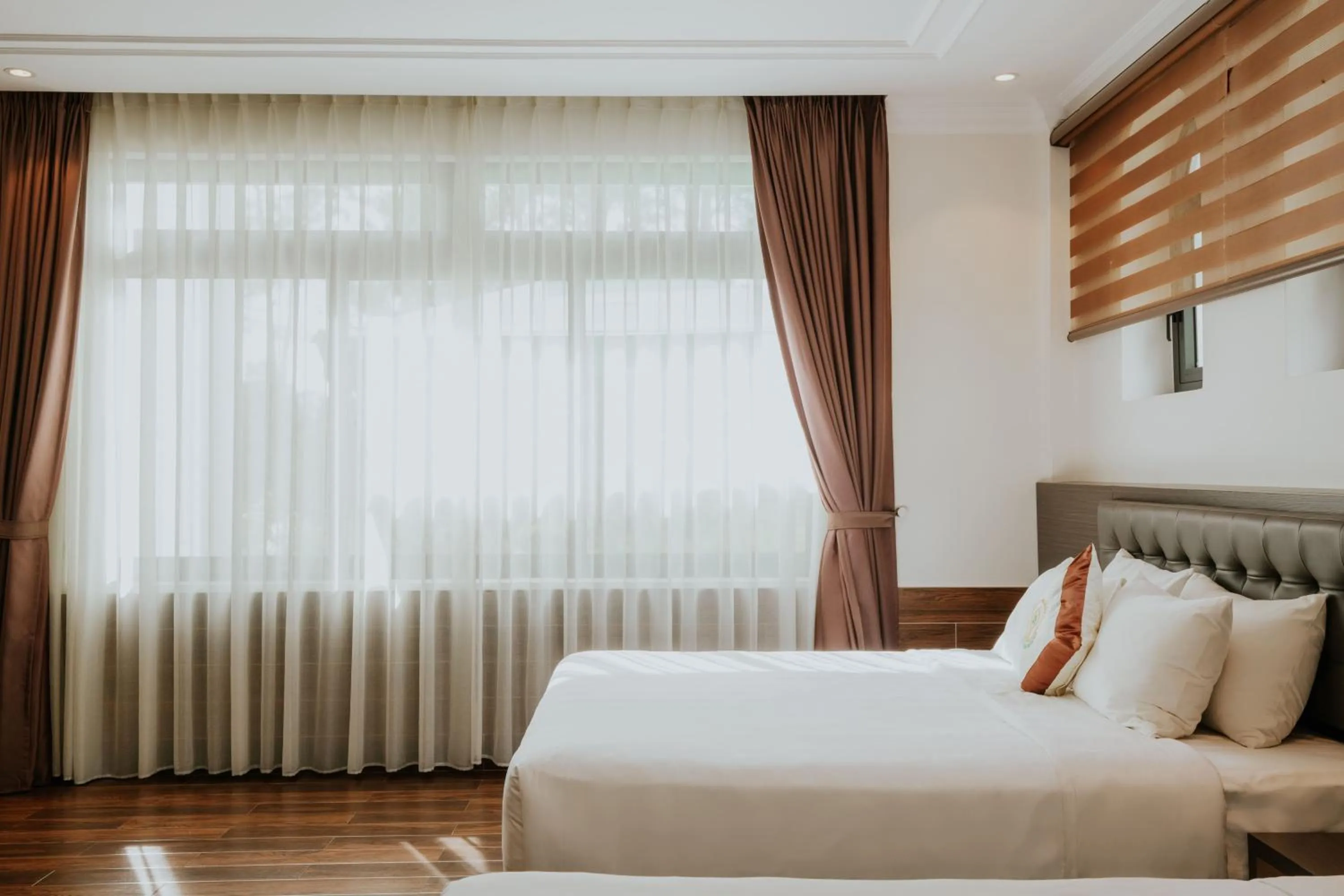 Bed in Rừng Lá Kim Resort