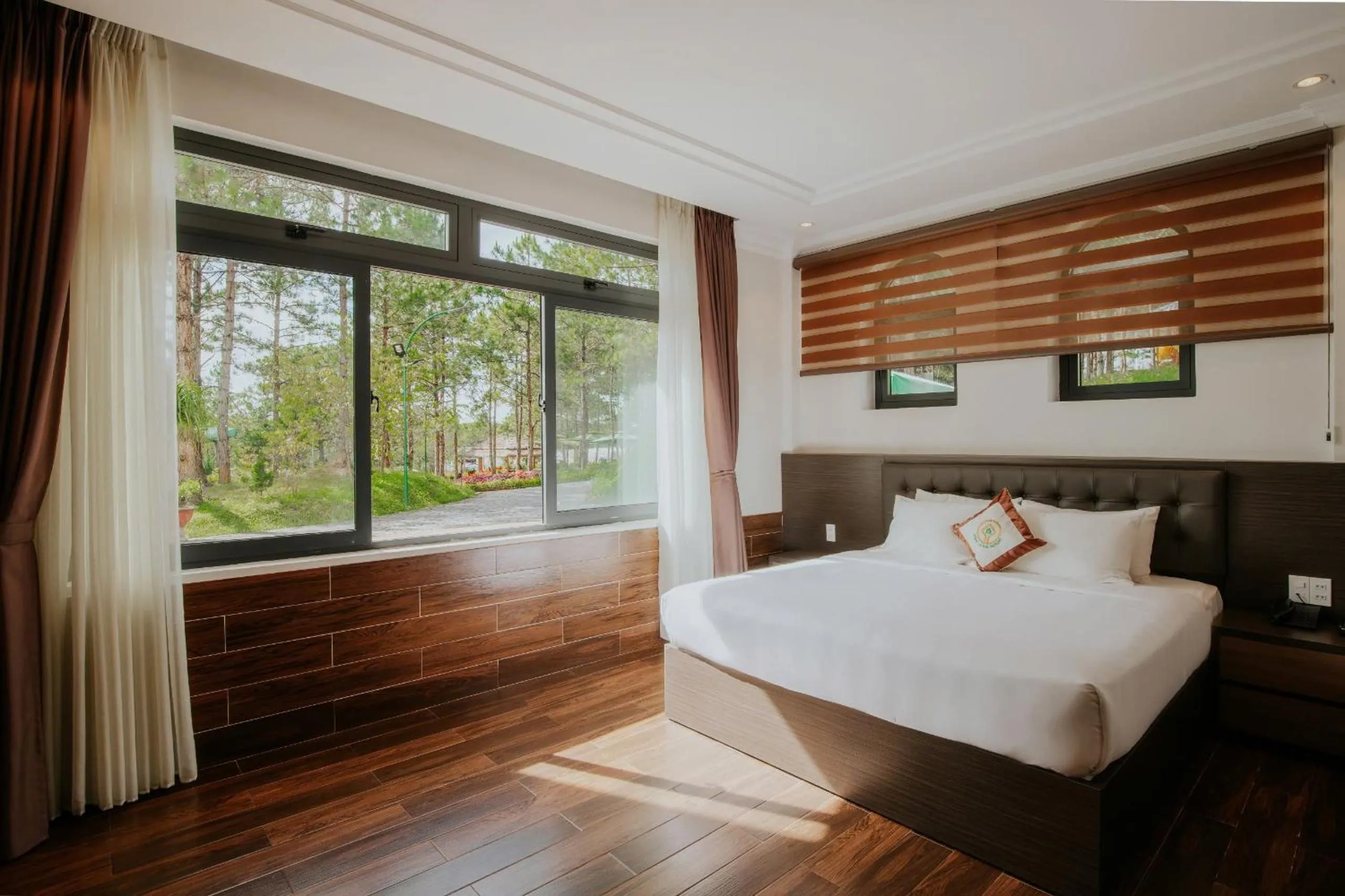 Bed in Rừng Lá Kim Resort