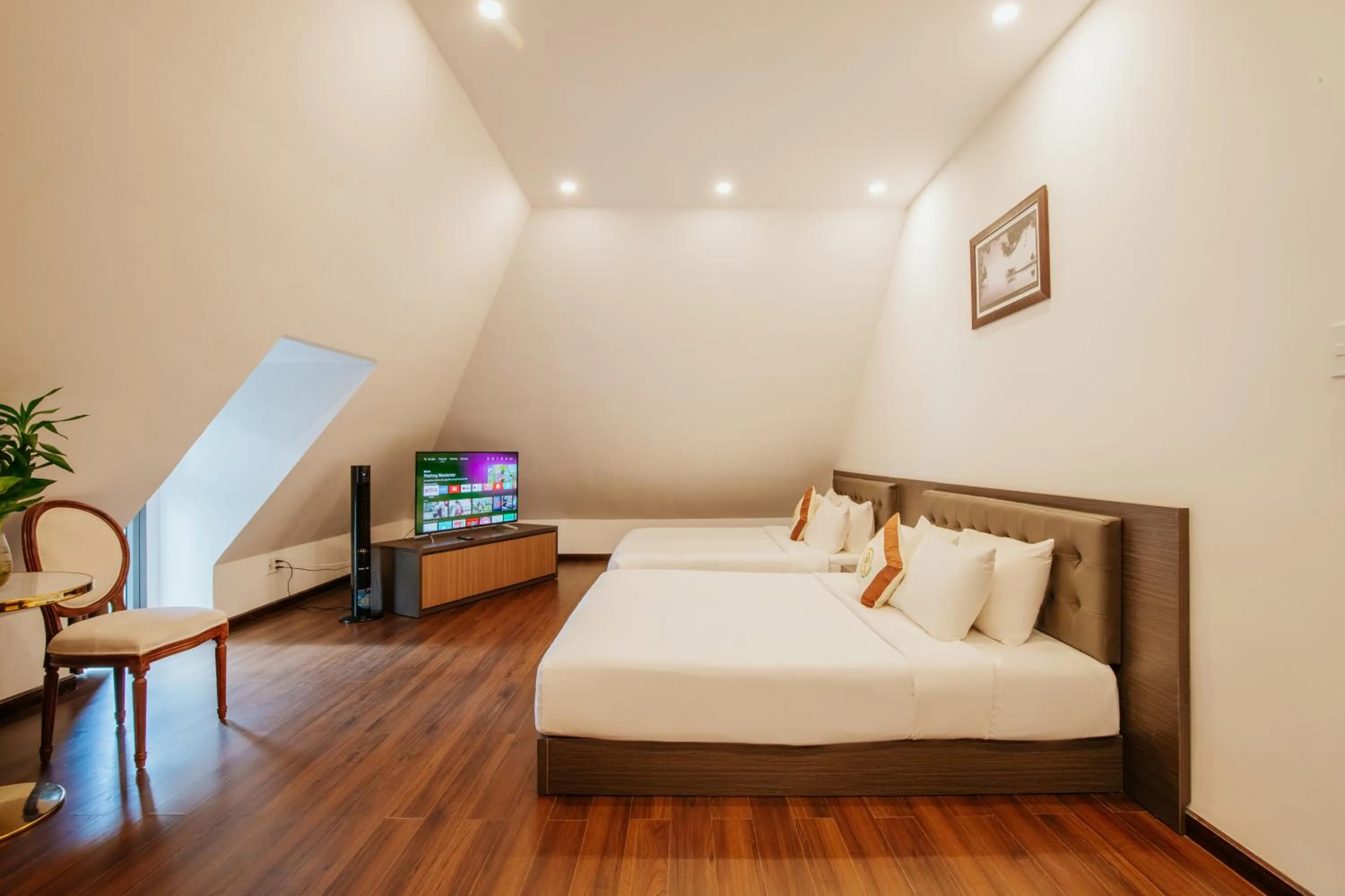 Bed in Rừng Lá Kim Resort